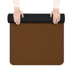 Facesitting II Fluid Proof Rimming Mat: Brown & Yellow