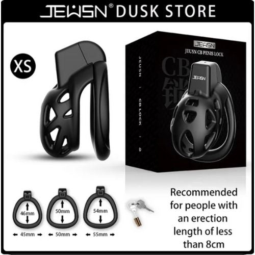 Jeusn Male Chastity Cage - Chastity Cages - Twisted Jezebel