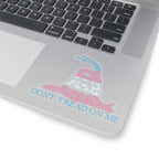 Dont Treat On Me Trans Edition Kiss-Cut Stickers - Kiss-Cut Stickers - Twisted Jezebel