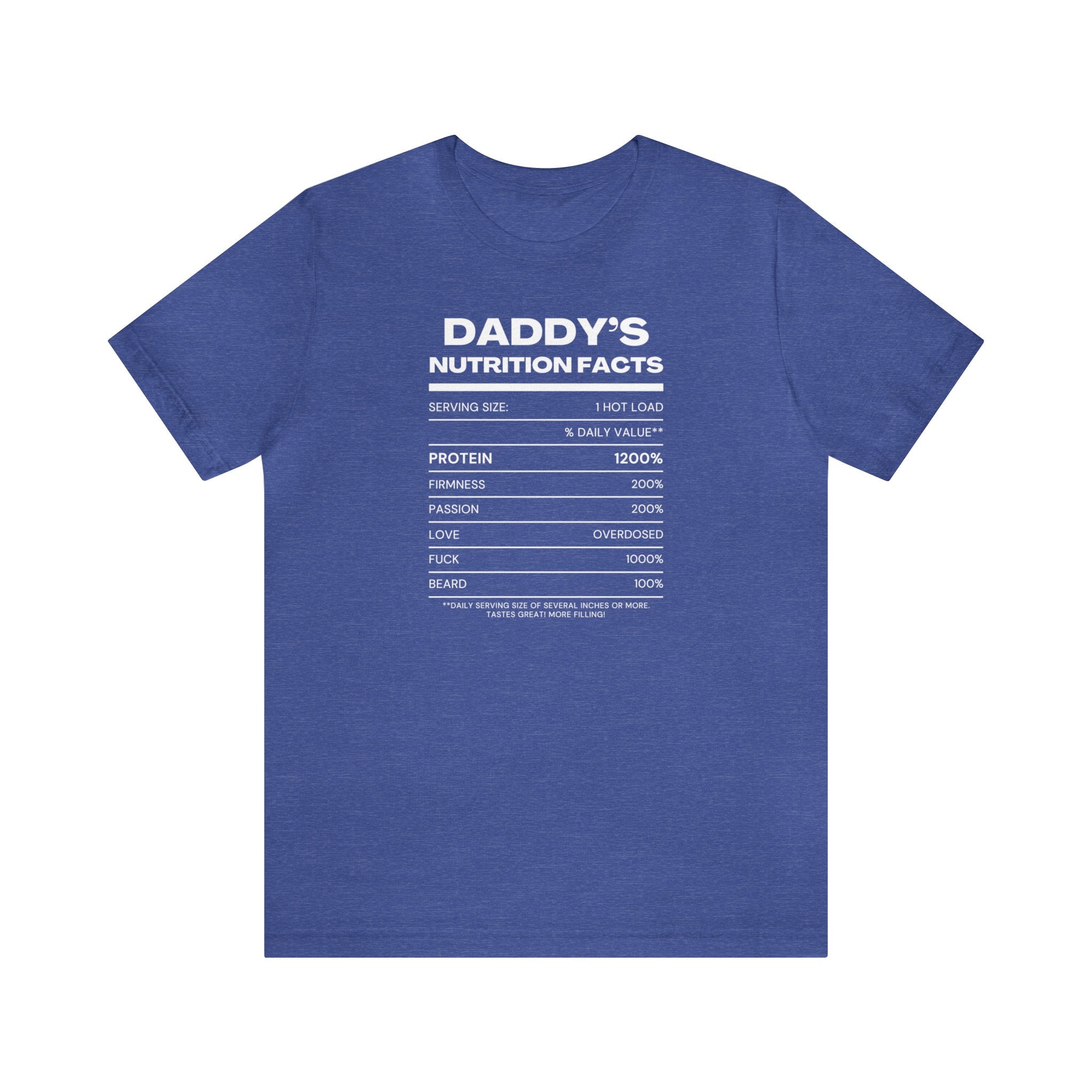 Daddy's Nutrition Facts Tee - Tee - Twisted Jezebel