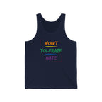 Won't Tolerate Hate Tank - Tank - Twisted Jezebel