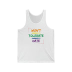 Won't Tolerate Hate Tank - Tank - Twisted Jezebel