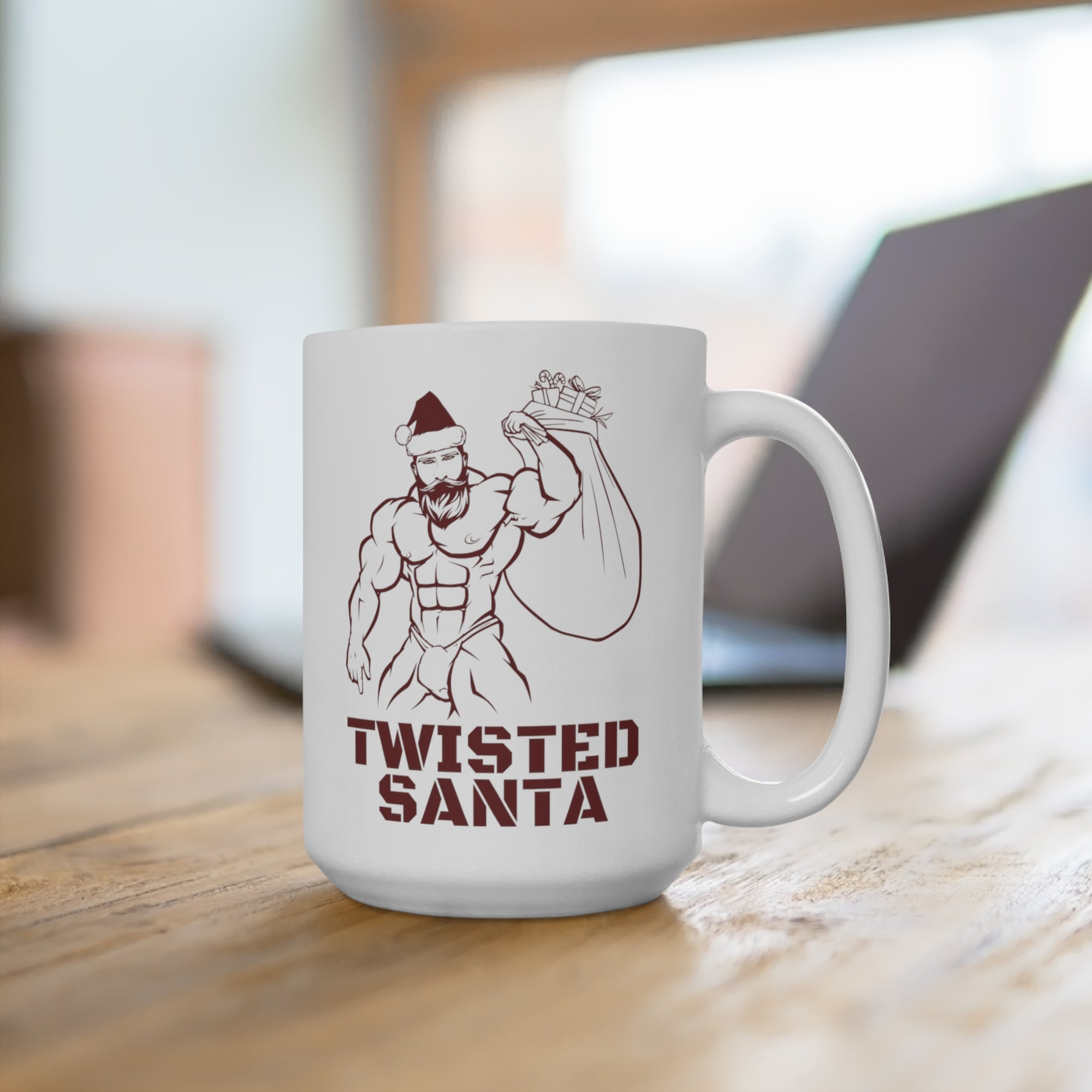 Twisted Santa Mug