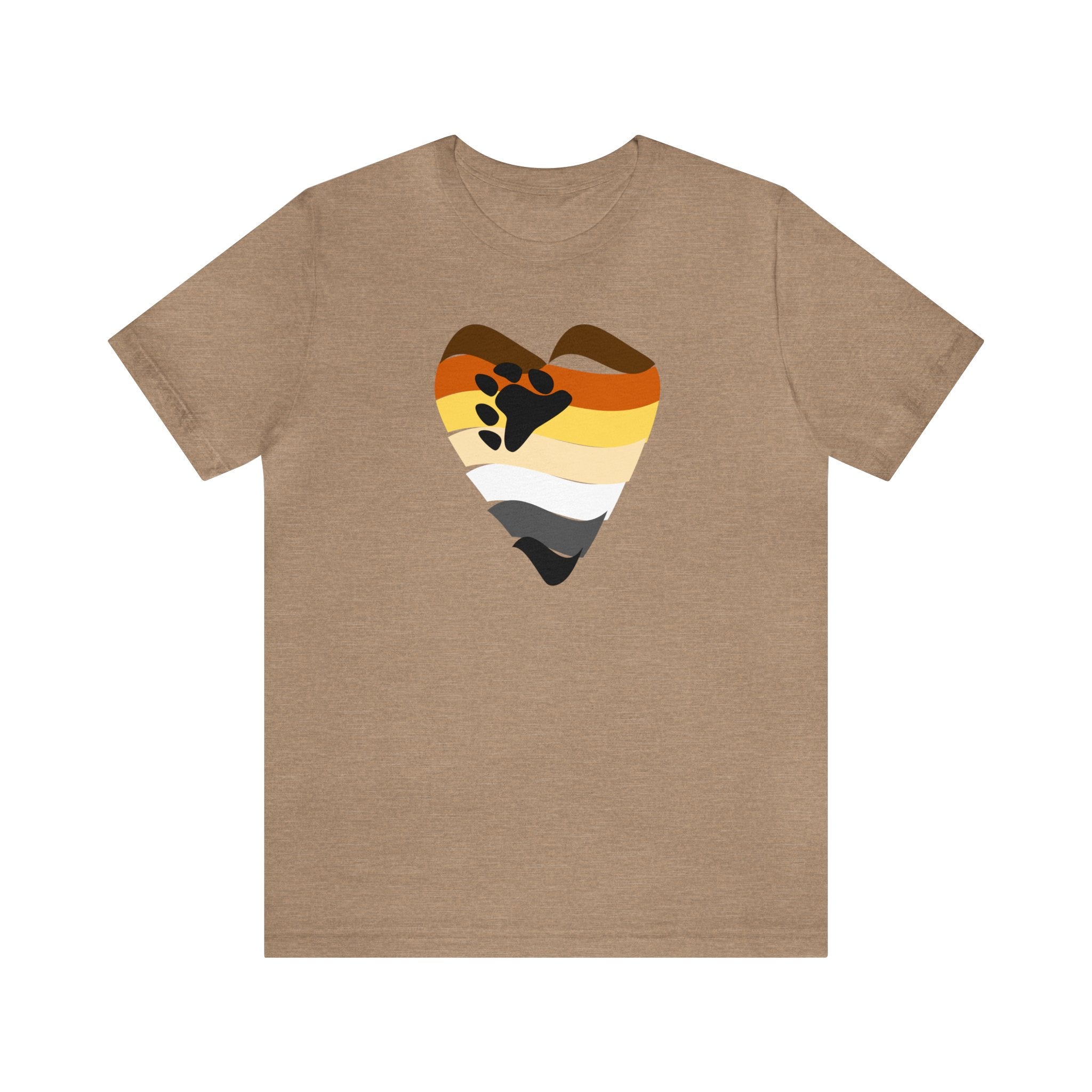 Bear Flag Heart Tee - Tee - Twisted Jezebel