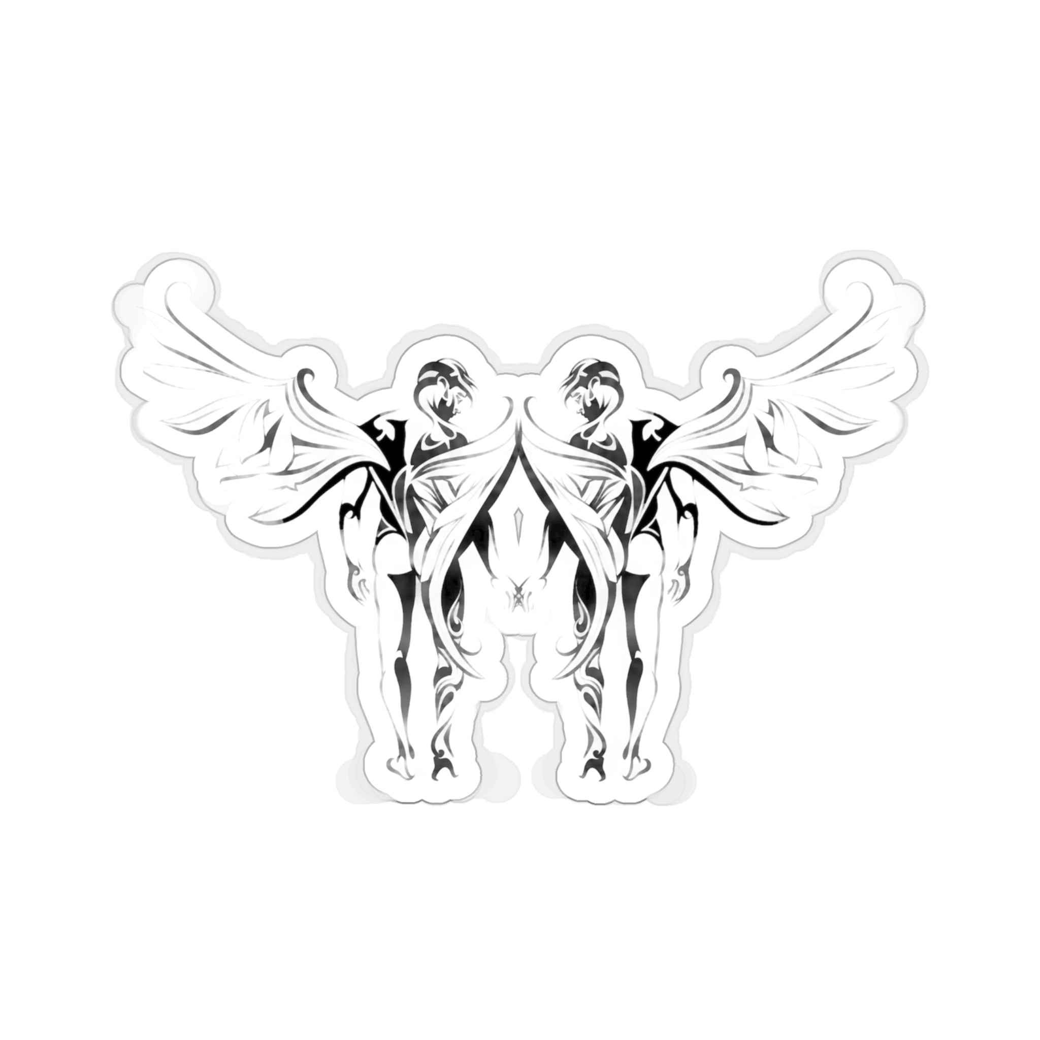 Angels in Love Kiss-Cut Stickers - Kiss-Cut Stickers - Twisted Jezebel