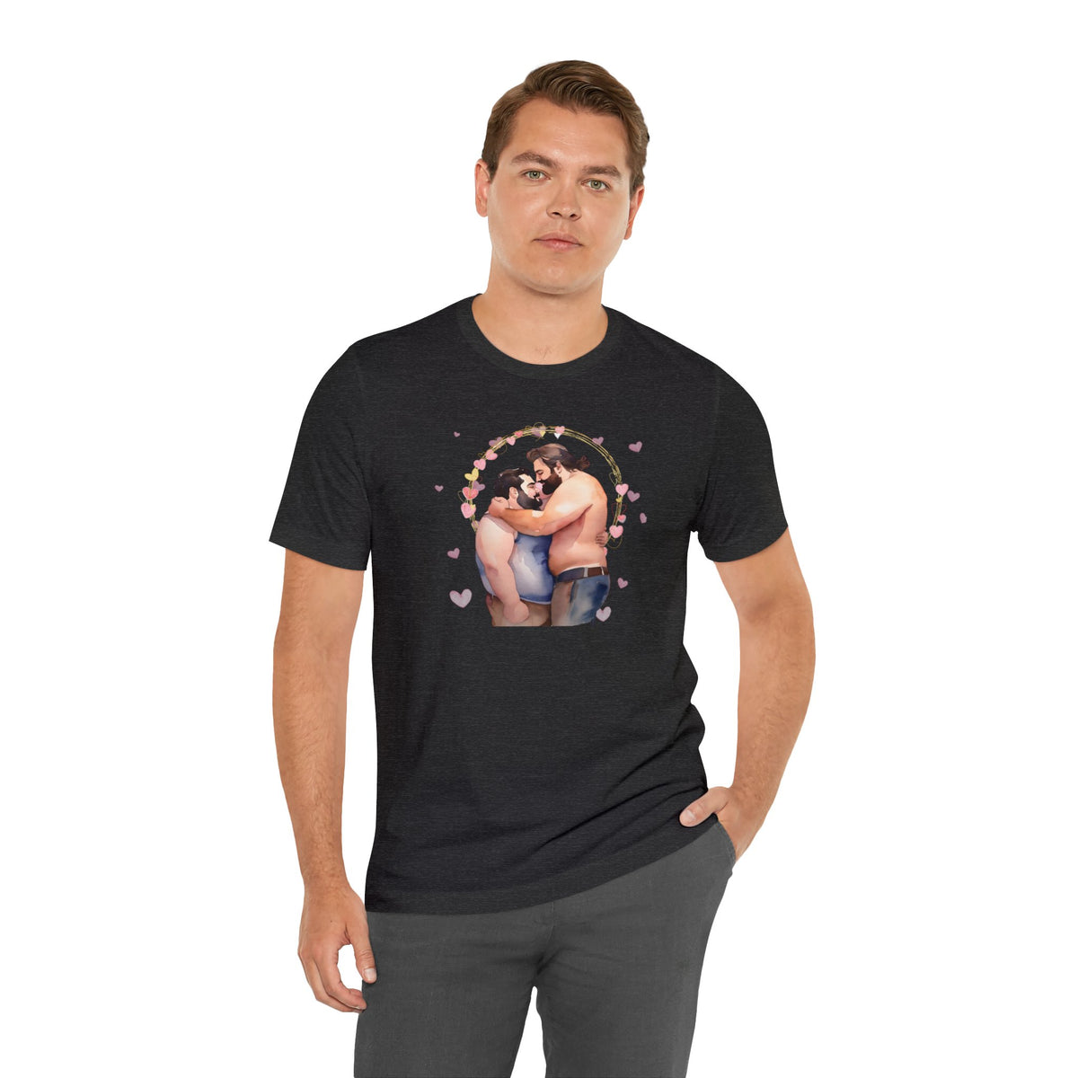 Gay Valentines: "Circle of Love" Tee - T-Shirt - Twisted Jezebel