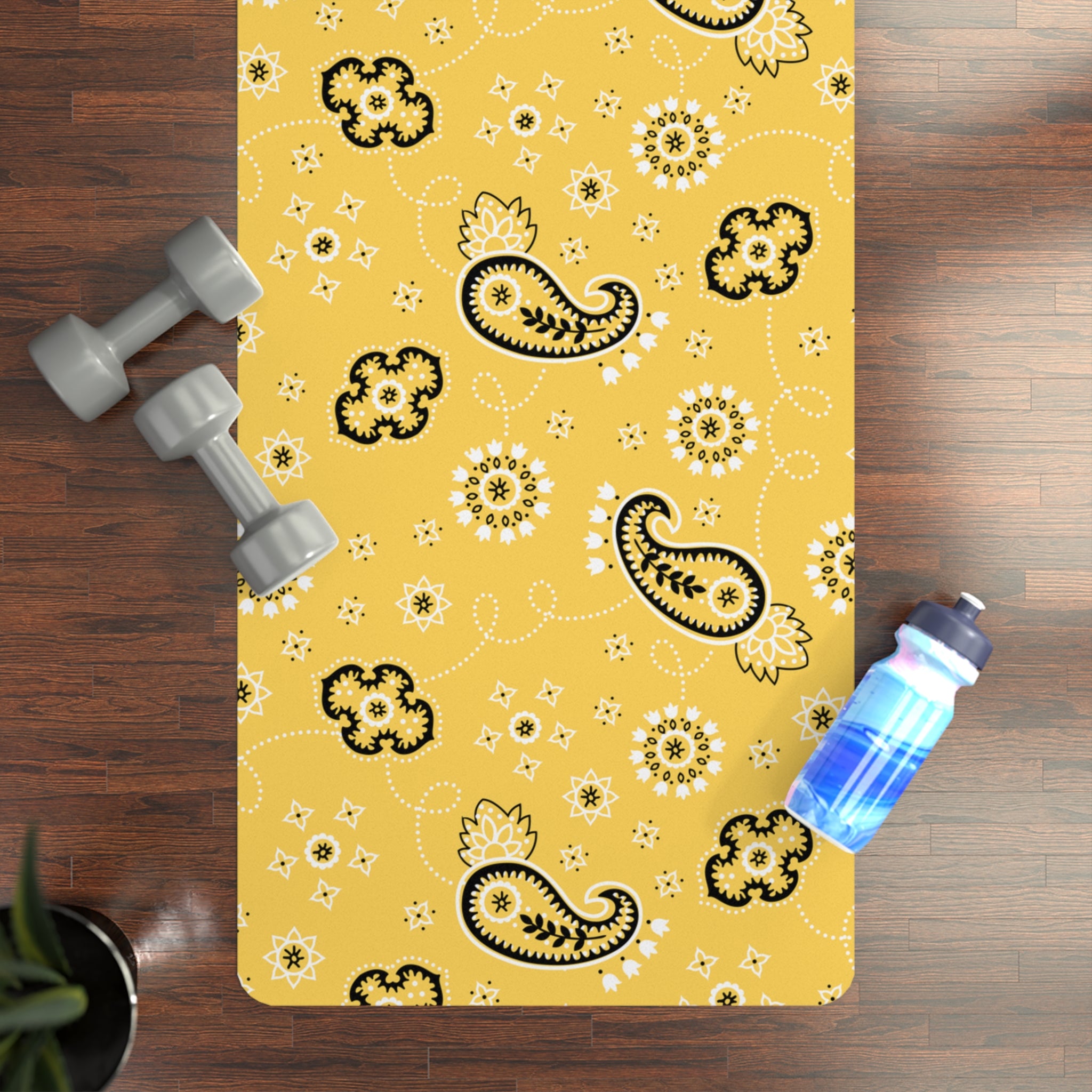 Hanky Code: Yellow Fluid Proof Rimming Mat