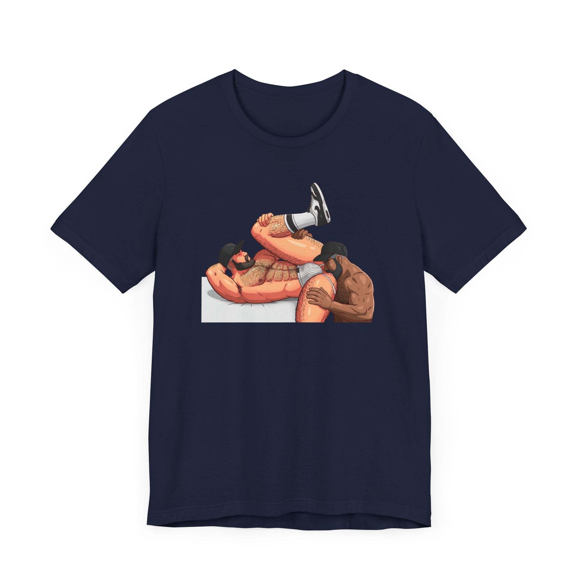 Men Rimming Tee: Biracial II Edition