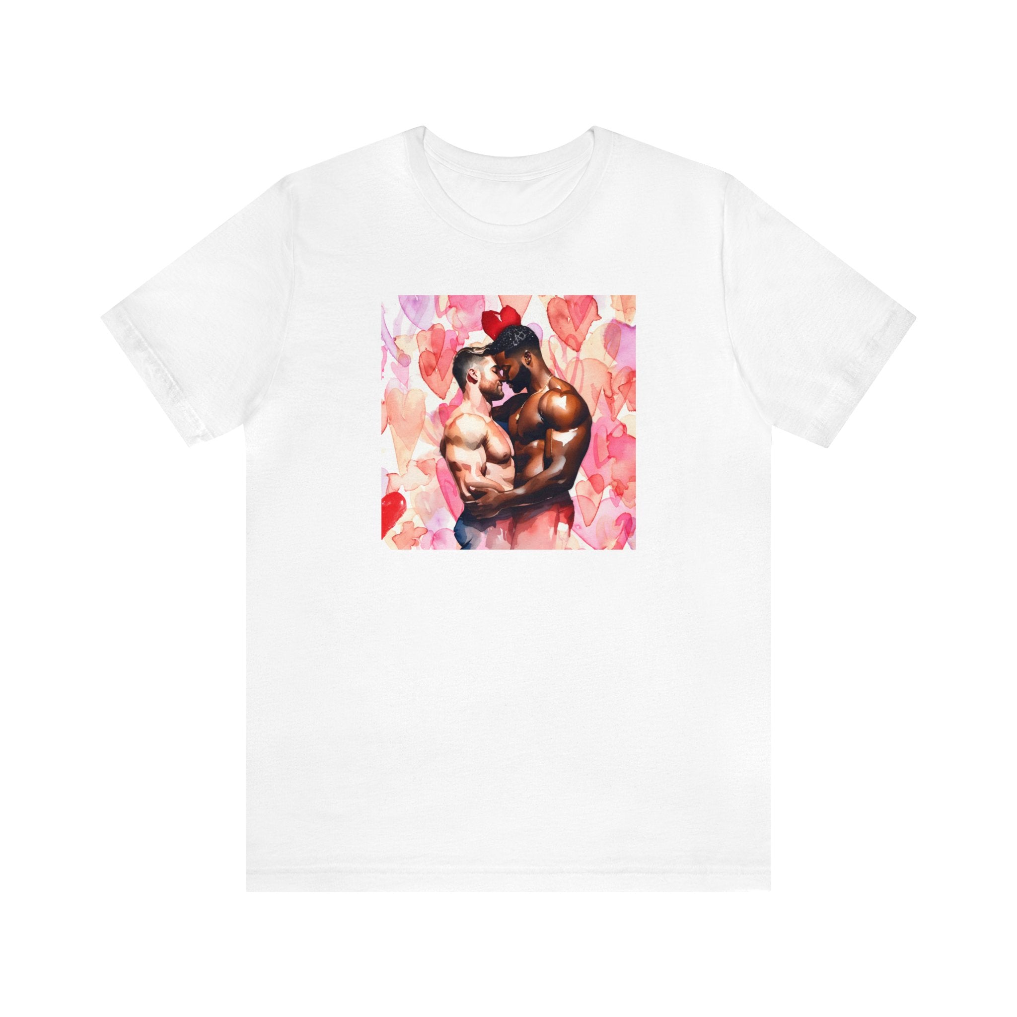 Gay Valentines: "United Hearts" Tee - T-Shirt - Twisted Jezebel