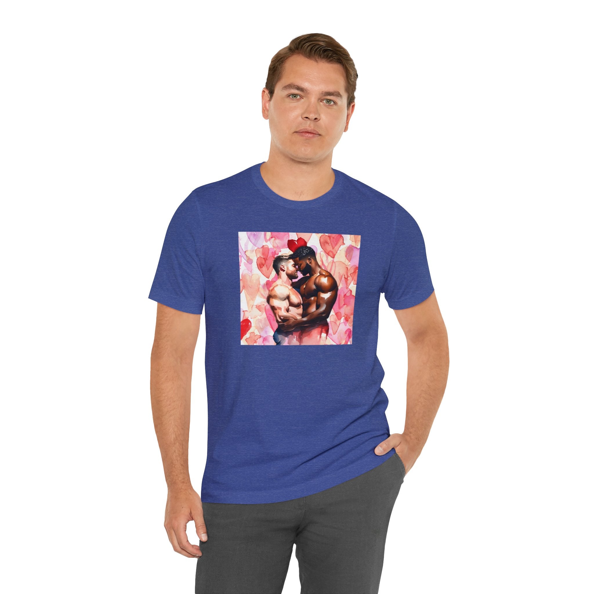 Gay Valentines: "United Hearts" Tee - T-Shirt - Twisted Jezebel