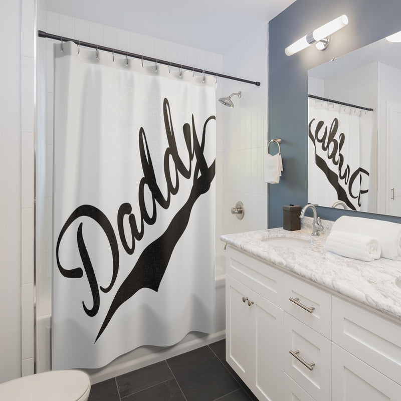 Daddy Shower Curtain - Shower Curtain - Twisted Jezebel