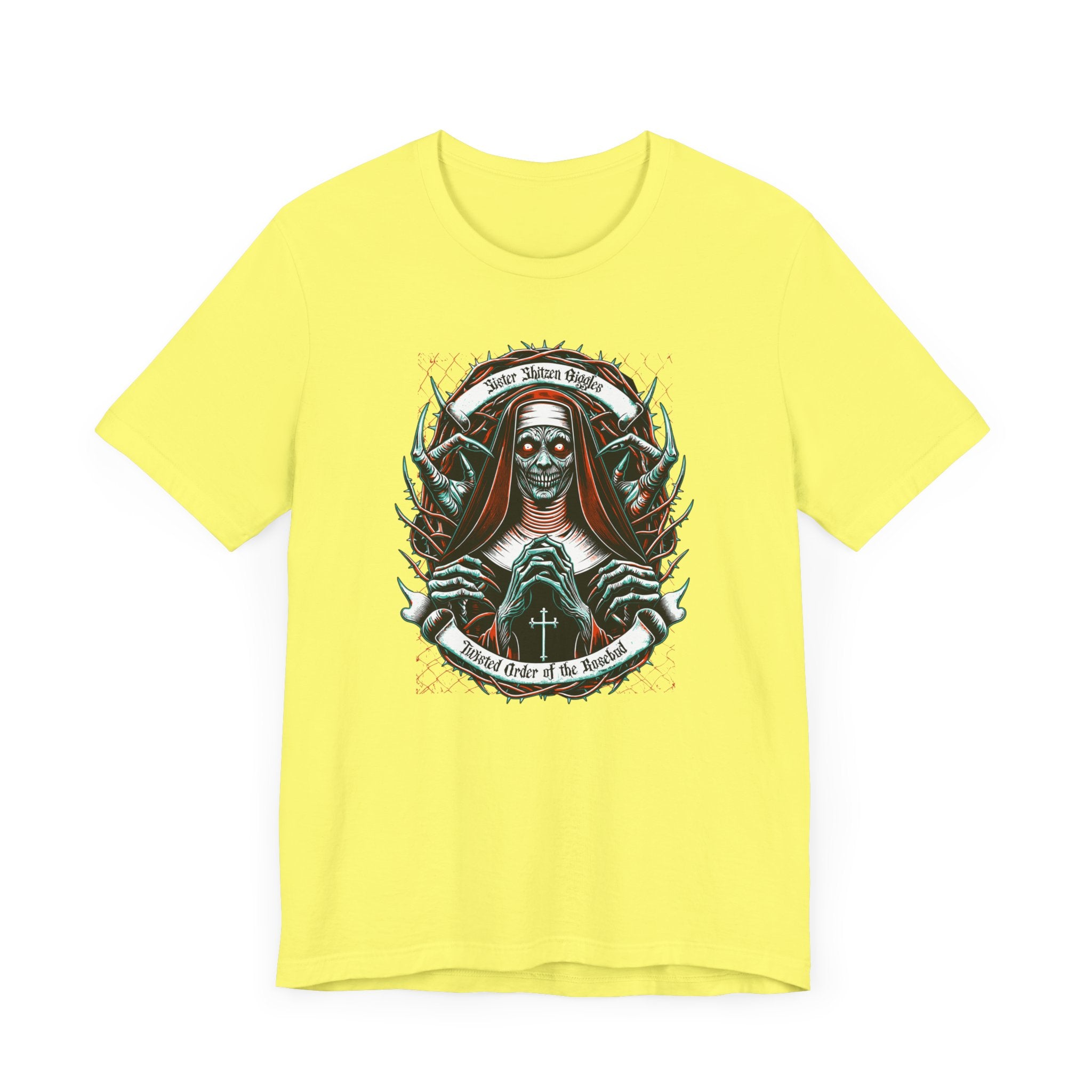 Sister Shitzen Giggles from the Twisted Order of the Rosebud Tee