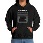 Daddy's Nutrition Facts Hoodie - Hoodie - Twisted Jezebel