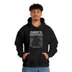 Daddy's Nutrition Facts Hoodie - Hoodie - Twisted Jezebel