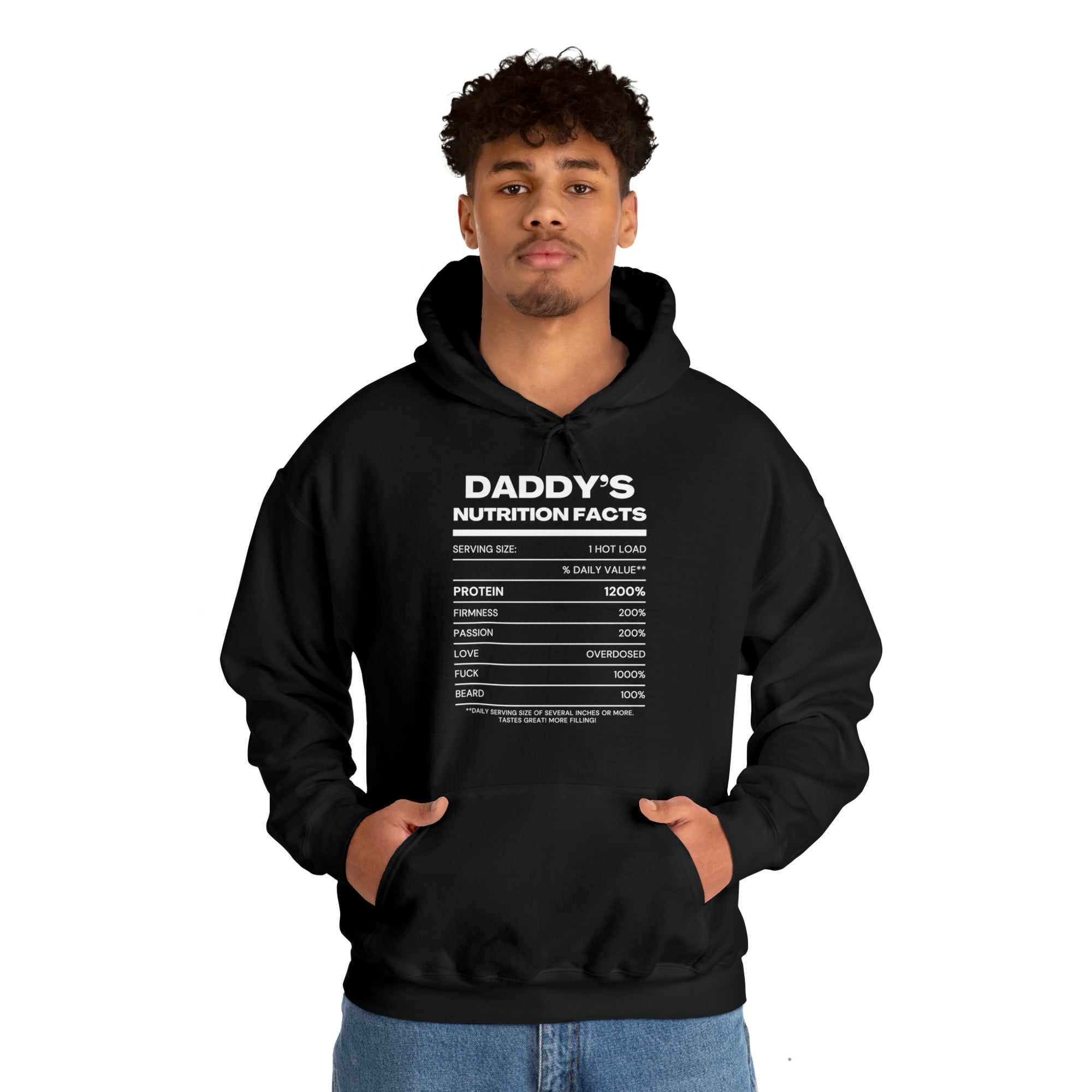 Daddy's Nutrition Facts Hoodie - Hoodie - Twisted Jezebel