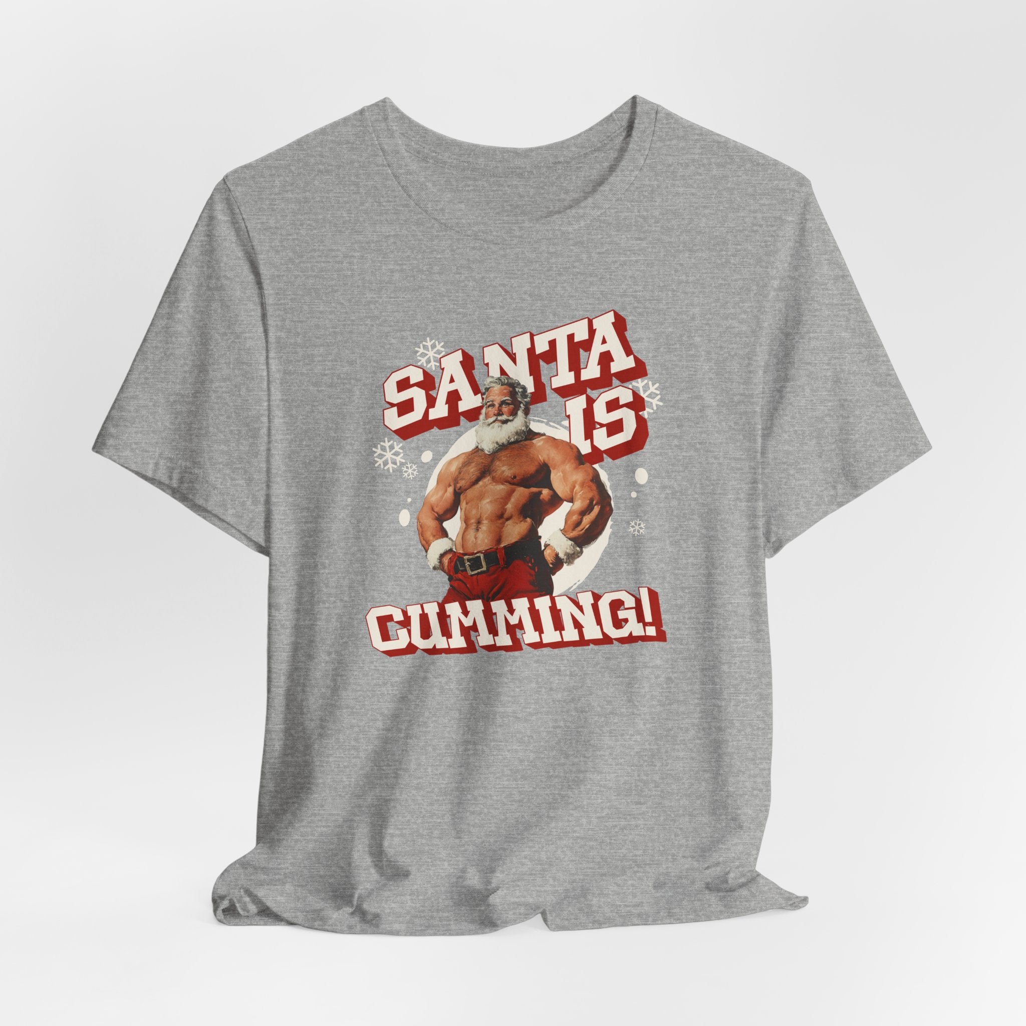 Santa Is Cumming Tee