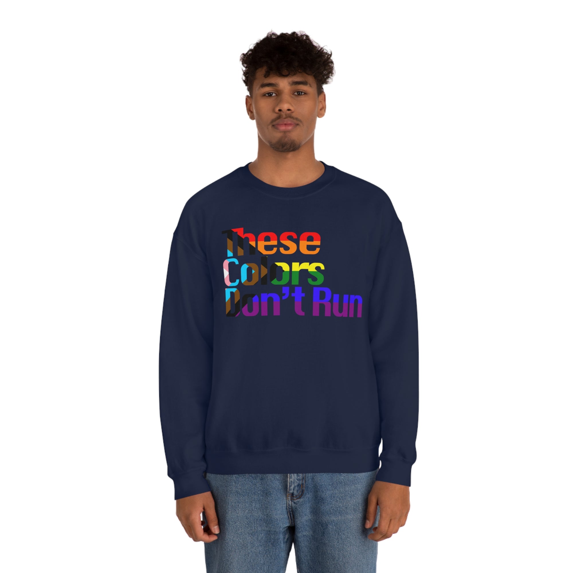These Colors Don't Run Pullover - Sweatshirt - Twisted Jezebel