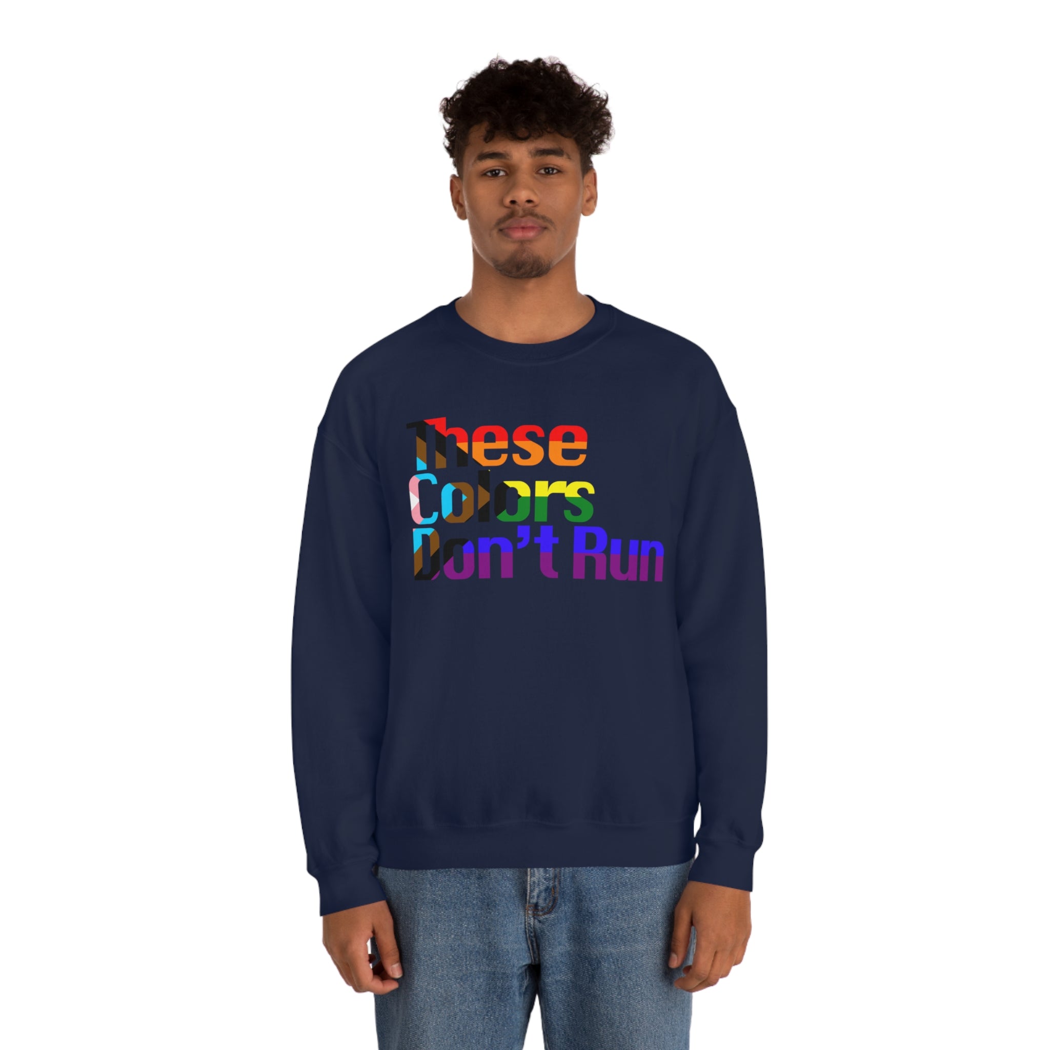 These Colors Don't Run Pullover - Sweatshirt - Twisted Jezebel