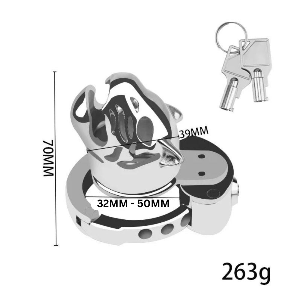 LokTite Adjustable Cages - Chastity Cages - Twisted Jezebel