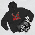 Feeling Horny Three-Panel Fleece Hoodie