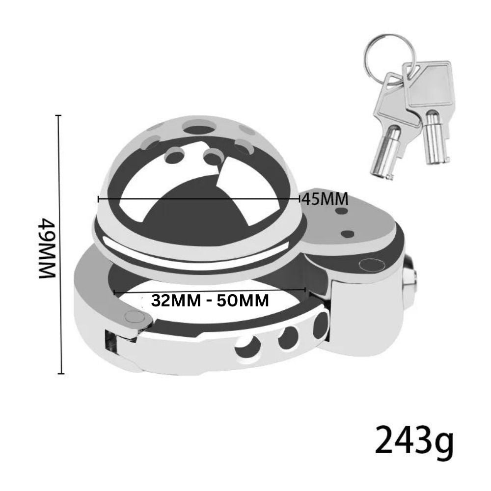 LokTite Adjustable Cages - Chastity Cages - Twisted Jezebel