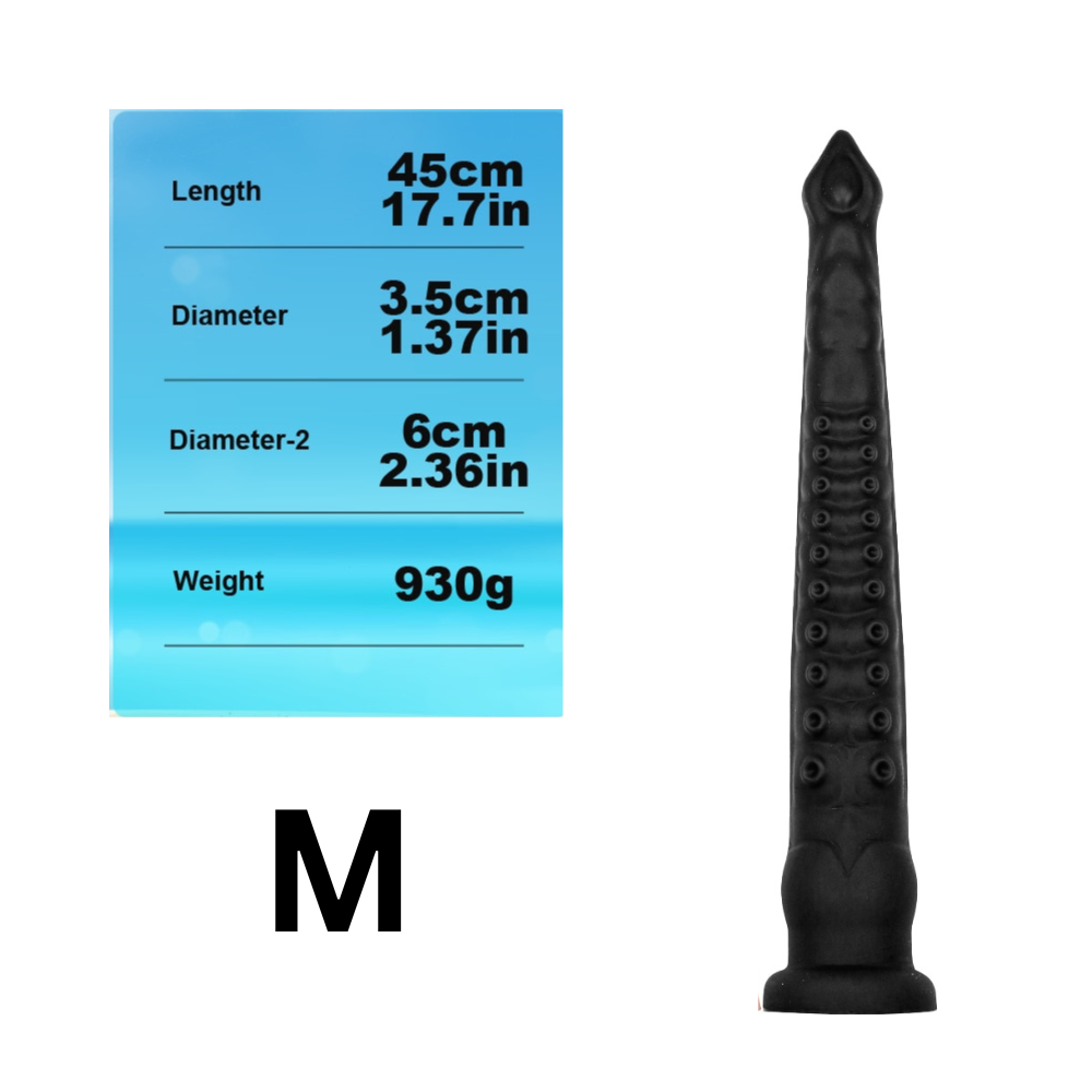 Throat Ticklr Liquid Silicone Tentacle - Anal Toy - Twisted Jezebel