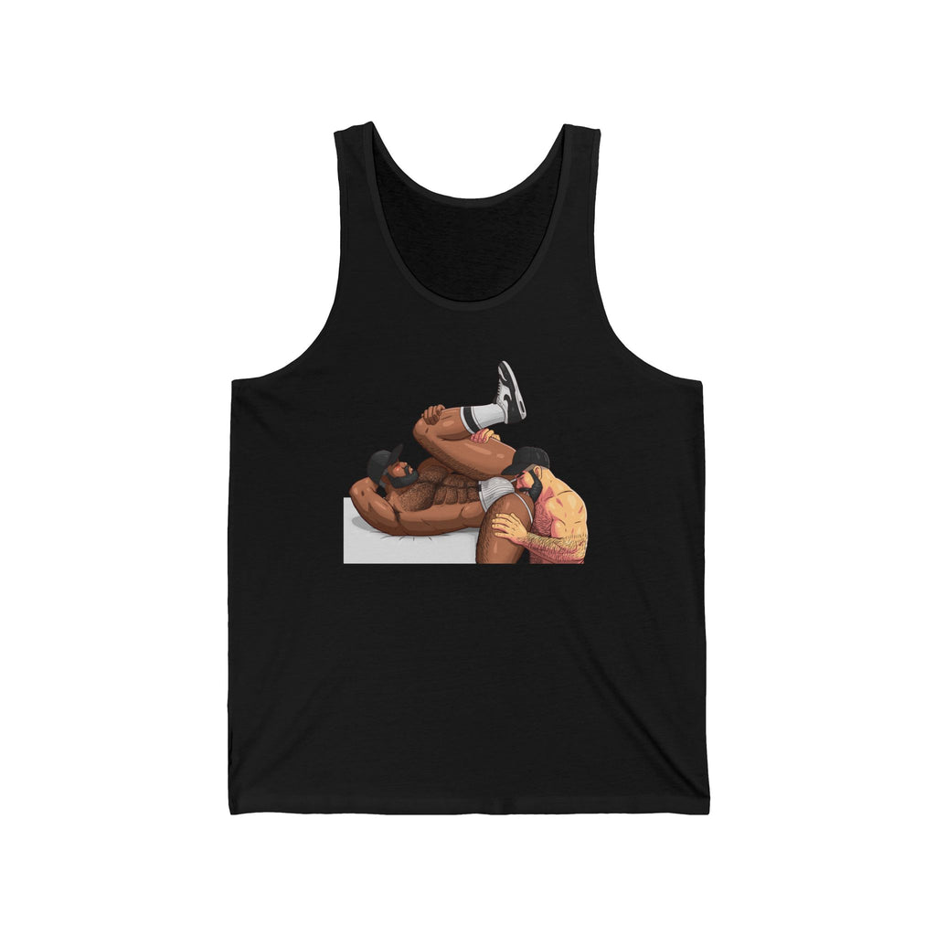 Men Rimming Tank: Biracial I Edition