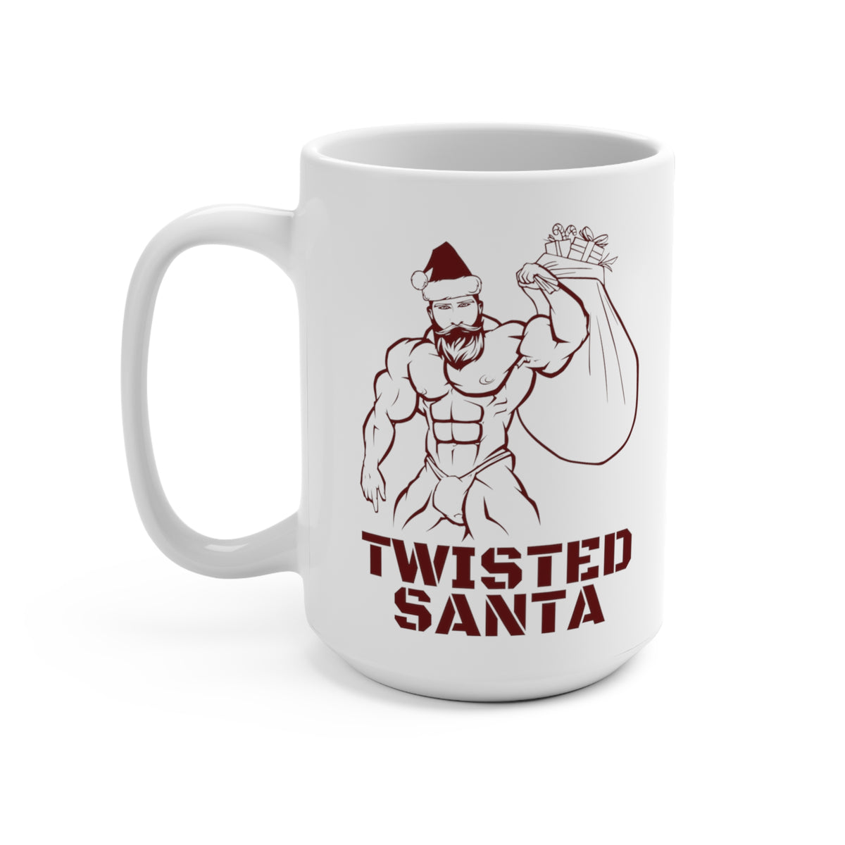 Twisted Santa Mug