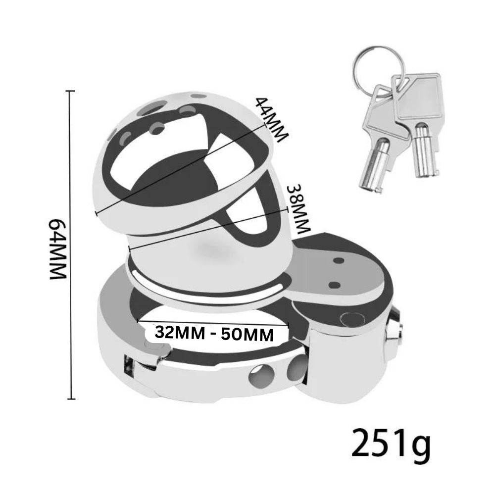 LokTite Adjustable Cages - Chastity Cages - Twisted Jezebel