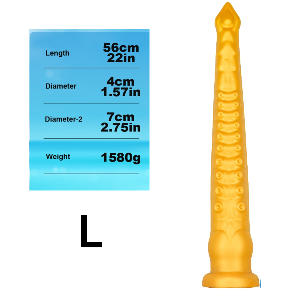 Throat Ticklr Liquid Silicone Tentacle - Anal Toy - Twisted Jezebel