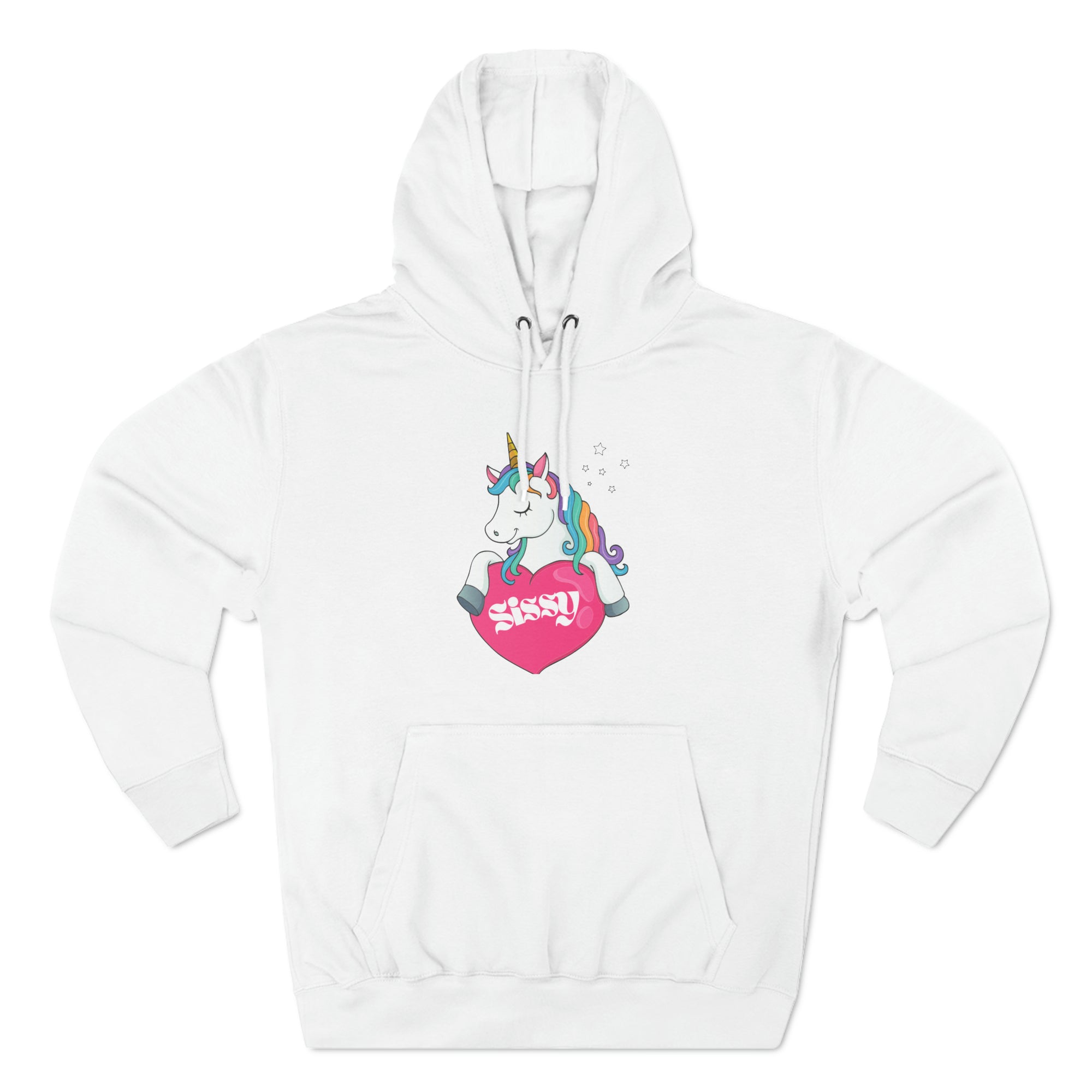Unicorn Sissy Three-Panel Fleece Hoodie