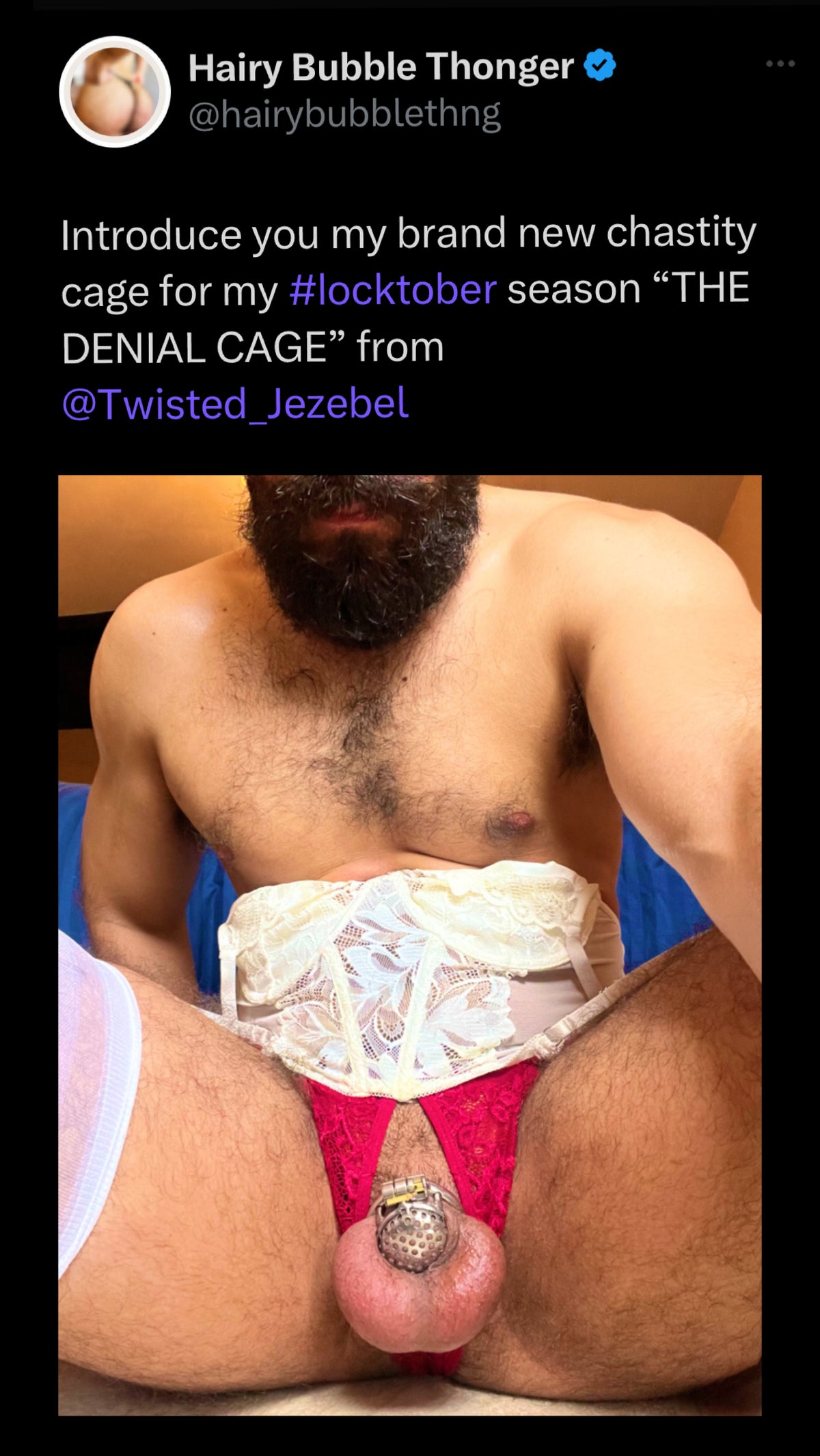 Denial - Chastity Cages - Twisted Jezebel