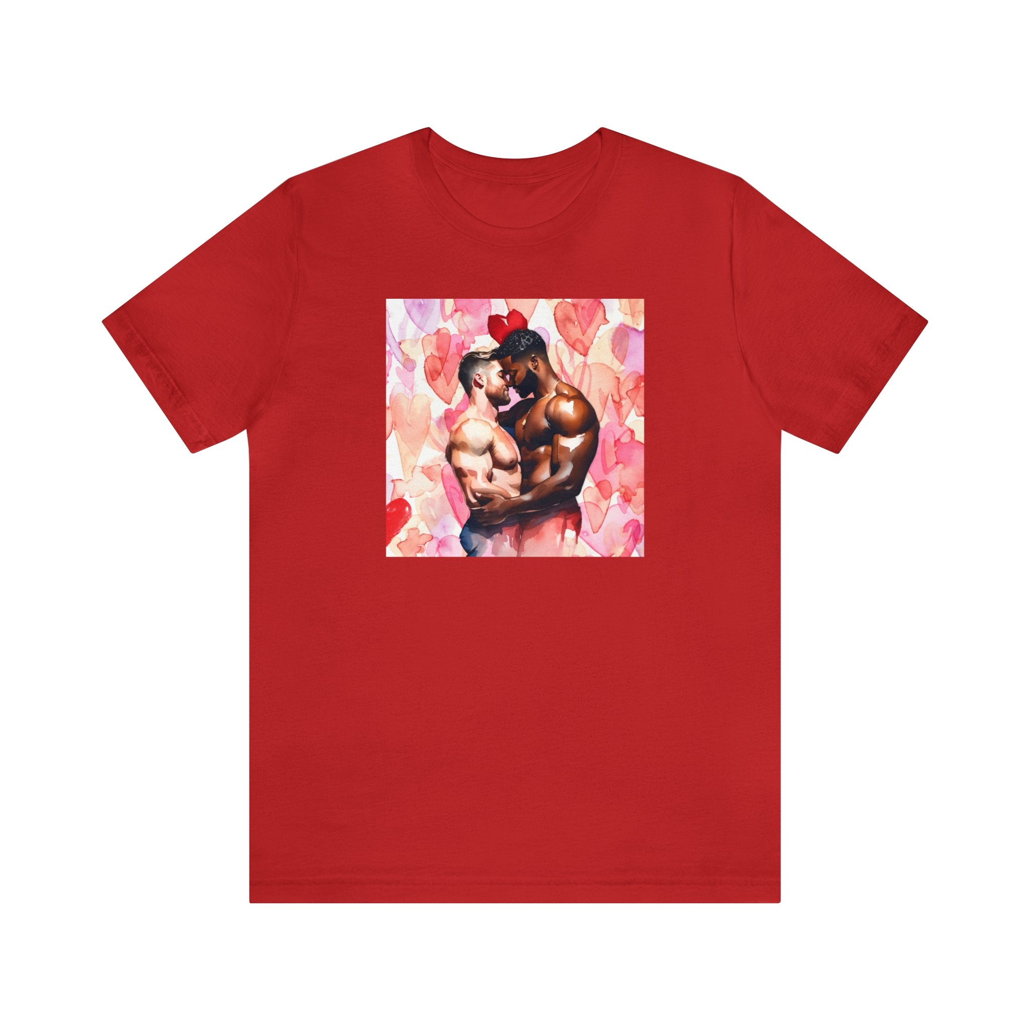 Gay Valentines: "United Hearts" Tee - T-Shirt - Twisted Jezebel