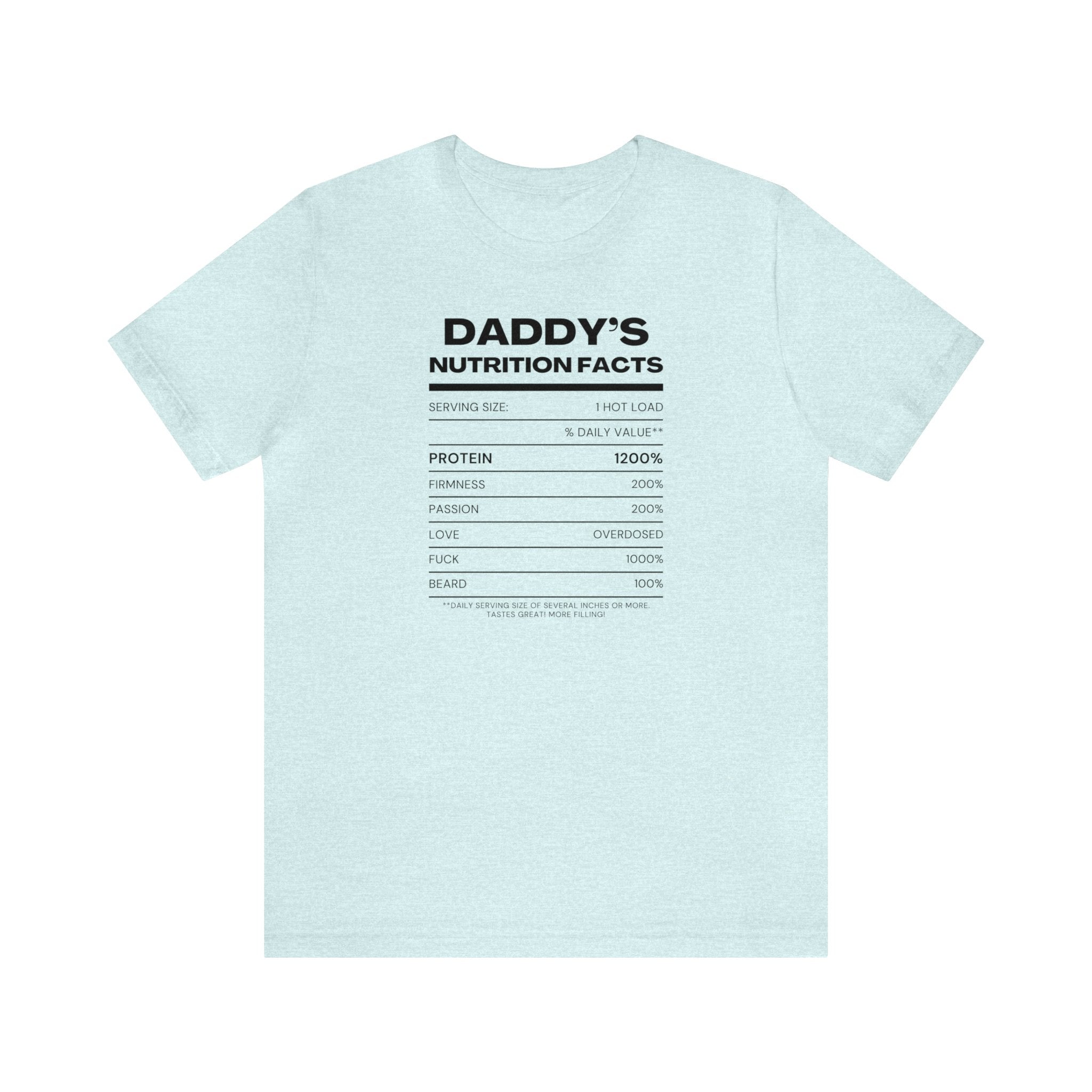 Daddy's Nutrition Facts Tee - Tee - Twisted Jezebel