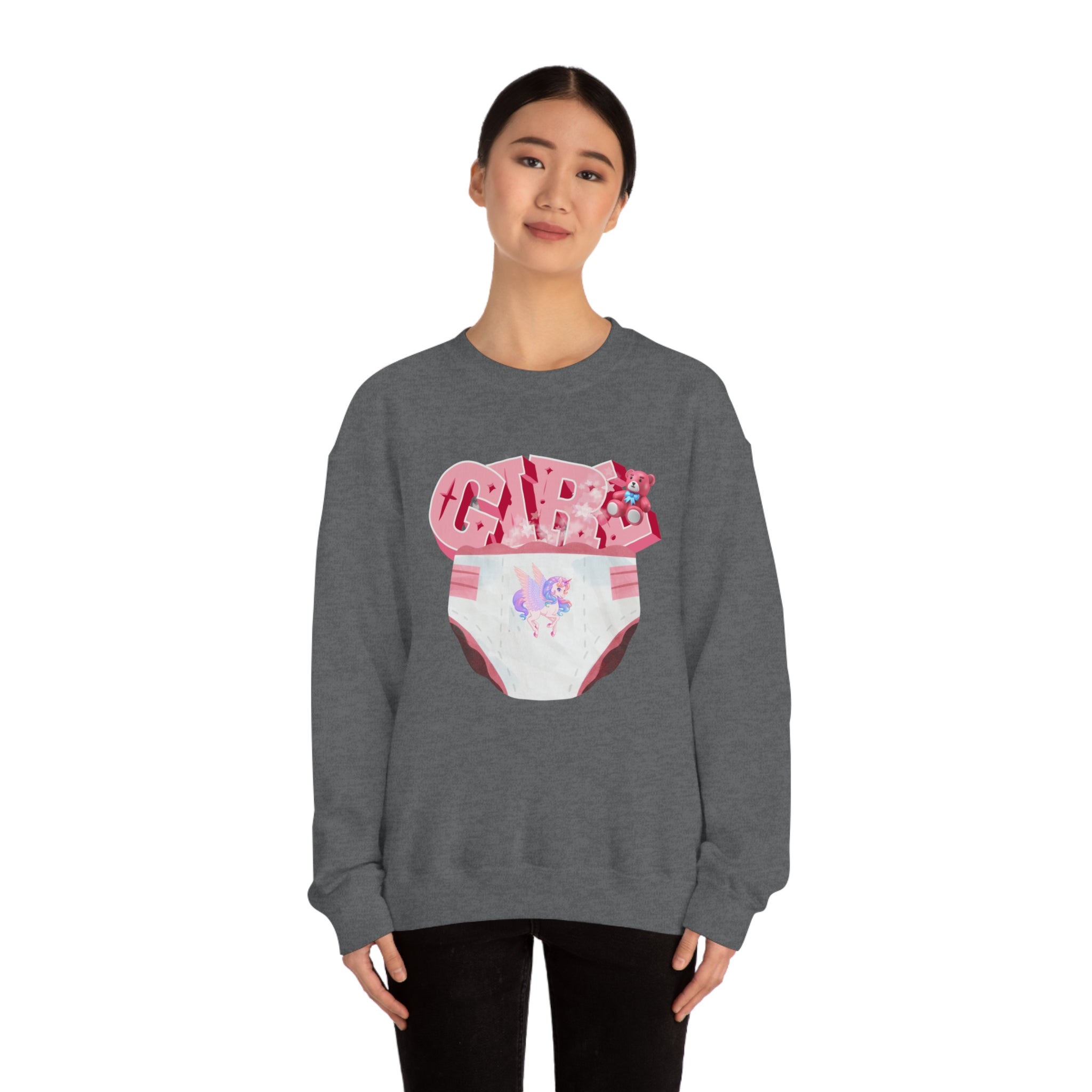 Diaper Girl Sweatshirt - Sweatshirt - Twisted Jezebel