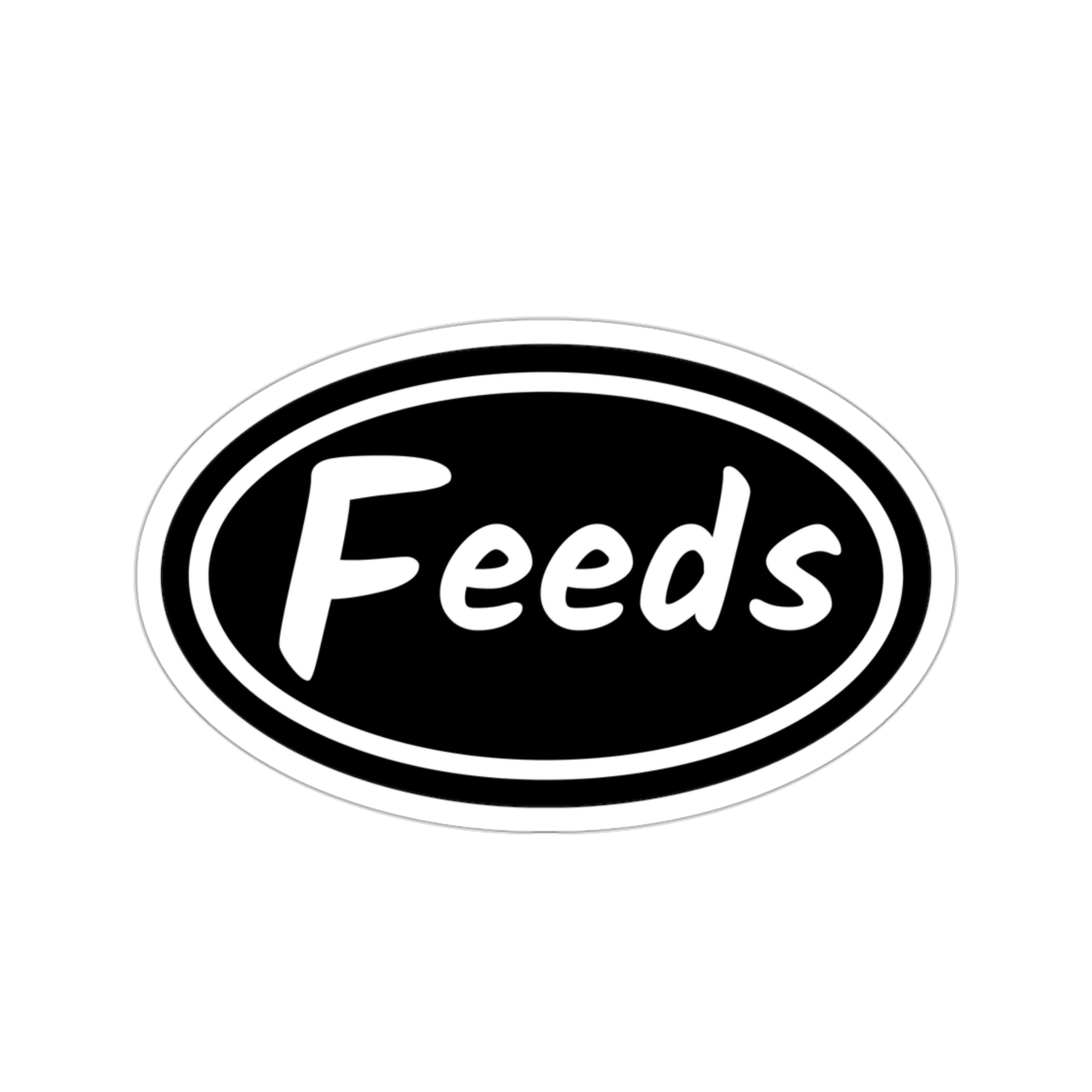 Feed Kiss-Cut Stickers - Kiss-Cut Stickers - Twisted Jezebel