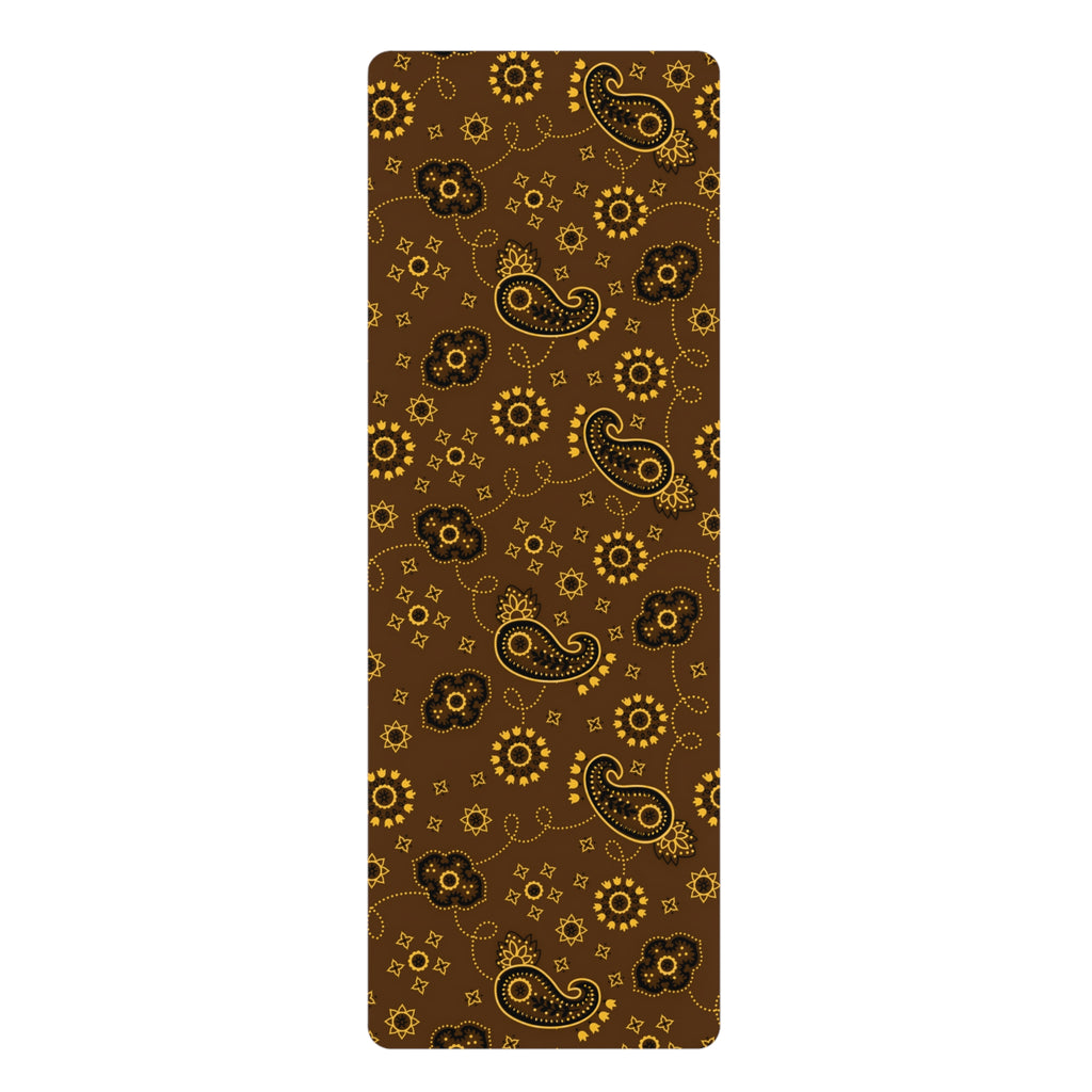 Hanky Code: Brown & Yellow Fluid Proof Rimming Mat