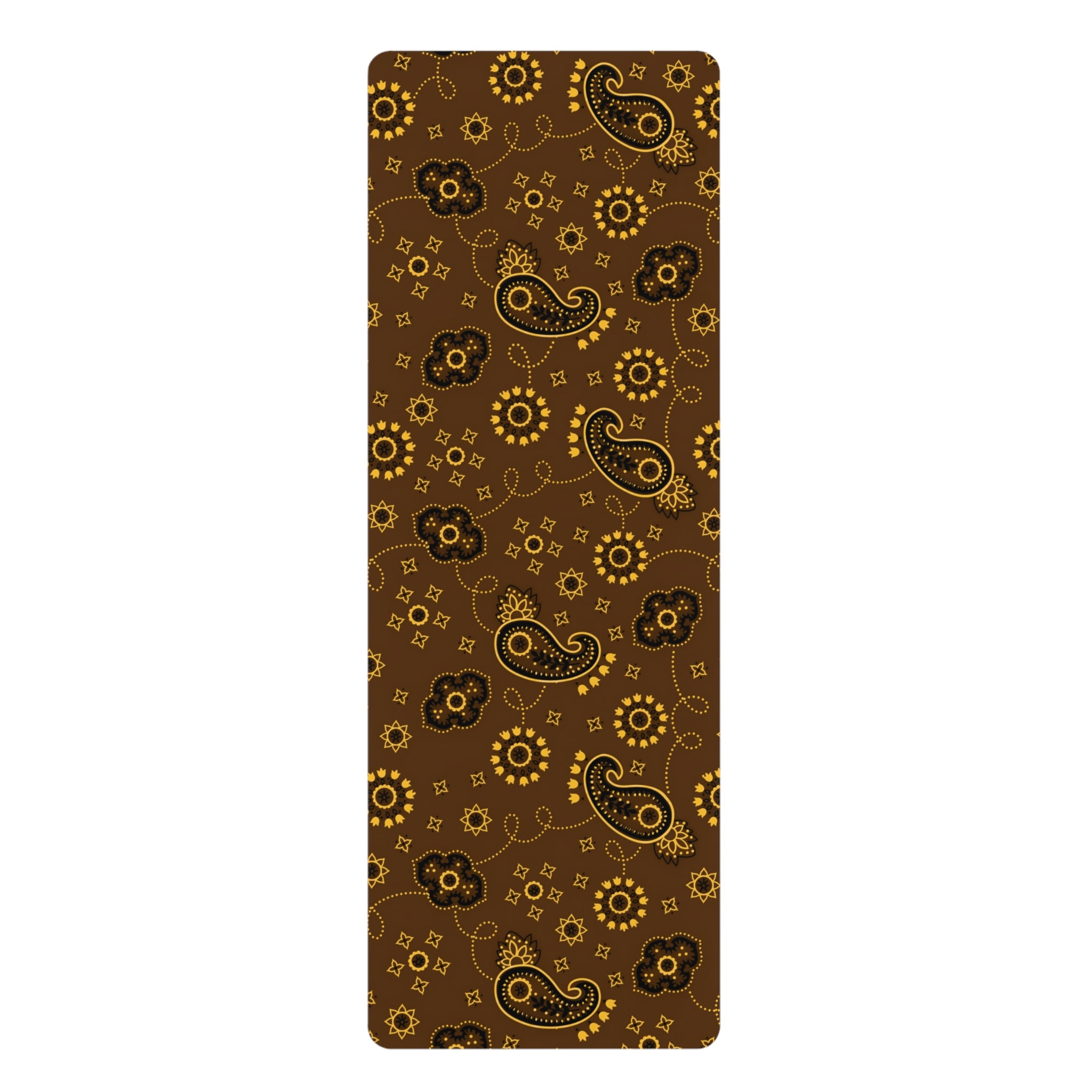 Hanky Code: Brown & Yellow Fluid Proof Rimming Mat