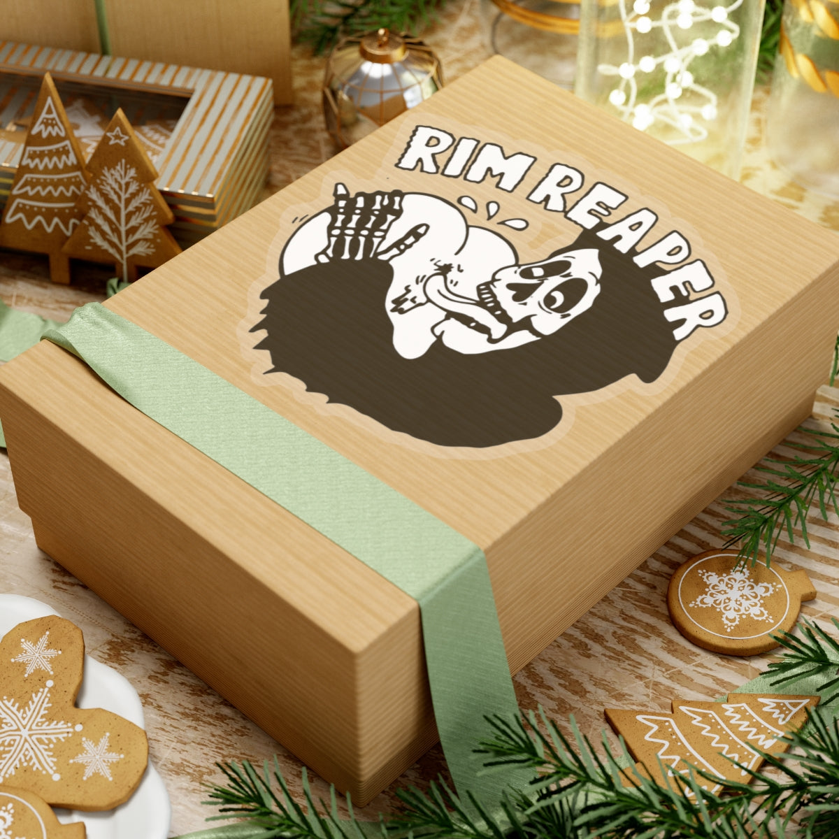Rim Reaper Kiss-Cut Stickers - Paper products - Twisted Jezebel