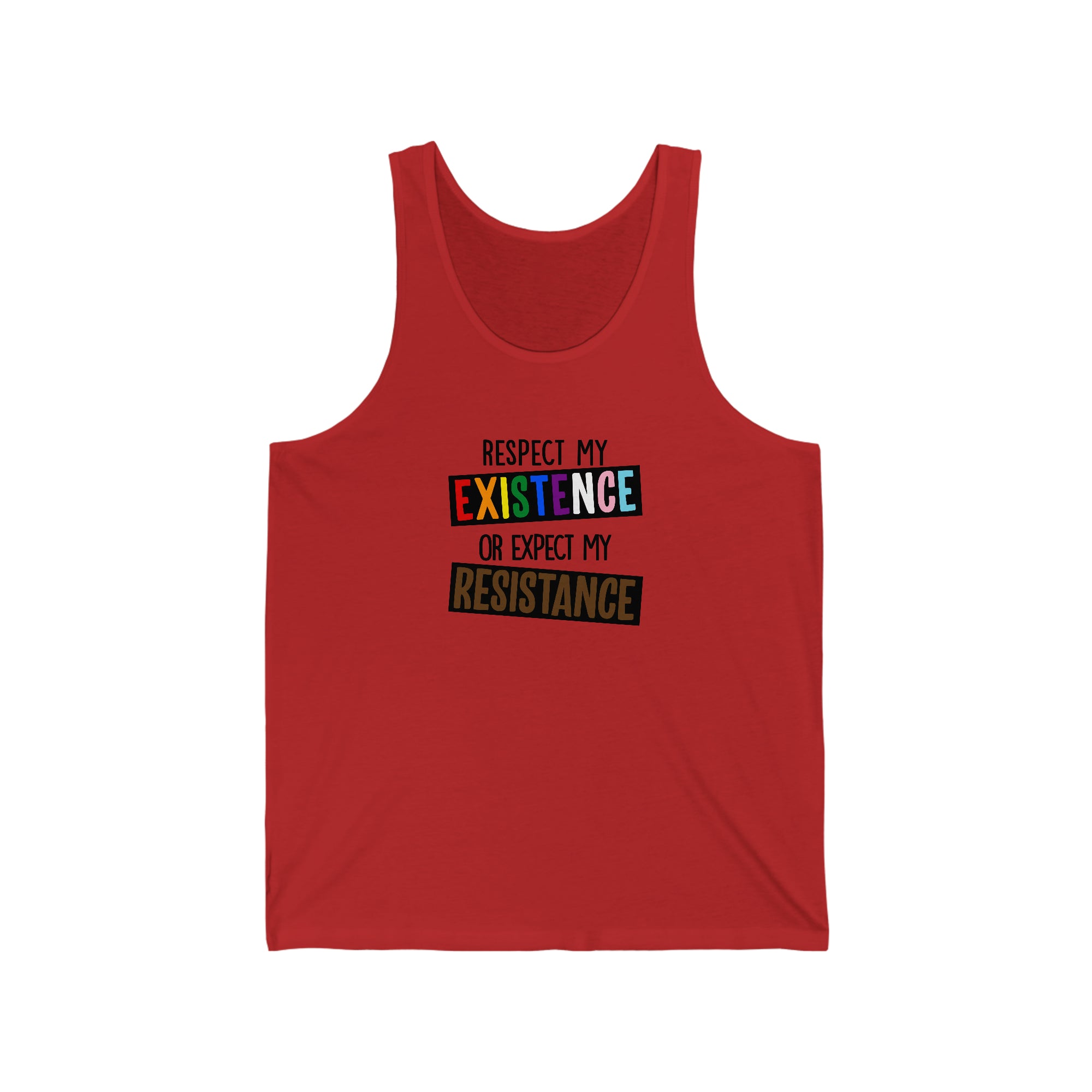 Respect My Existence Tank - Tank - Twisted Jezebel