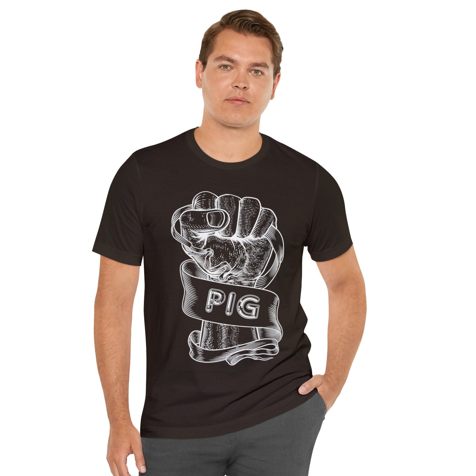 FFist Pig Tee - Tee - Twisted Jezebel