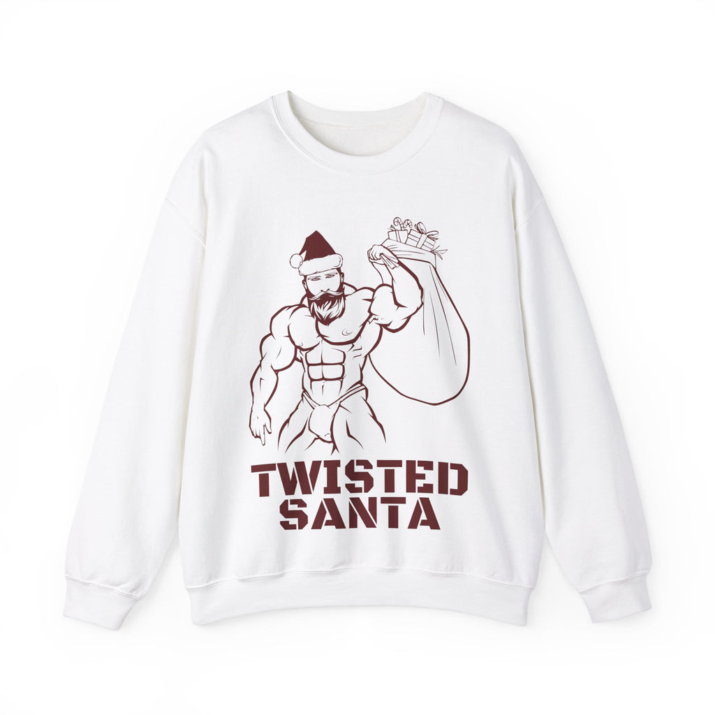 Twisted Santa Gildan Pullover