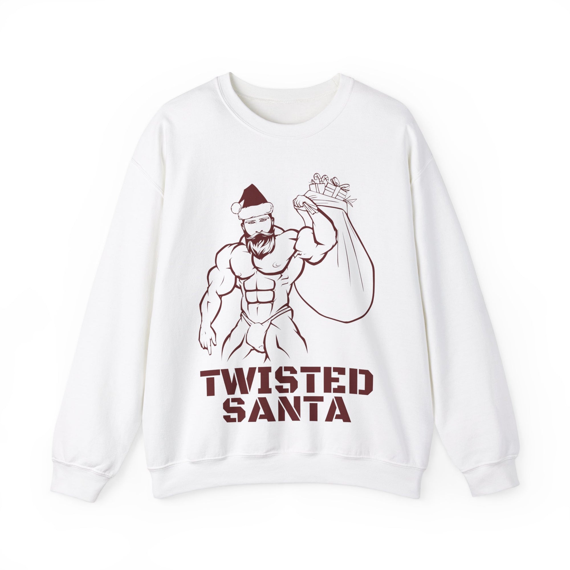 Twisted Santa Gildan Pullover