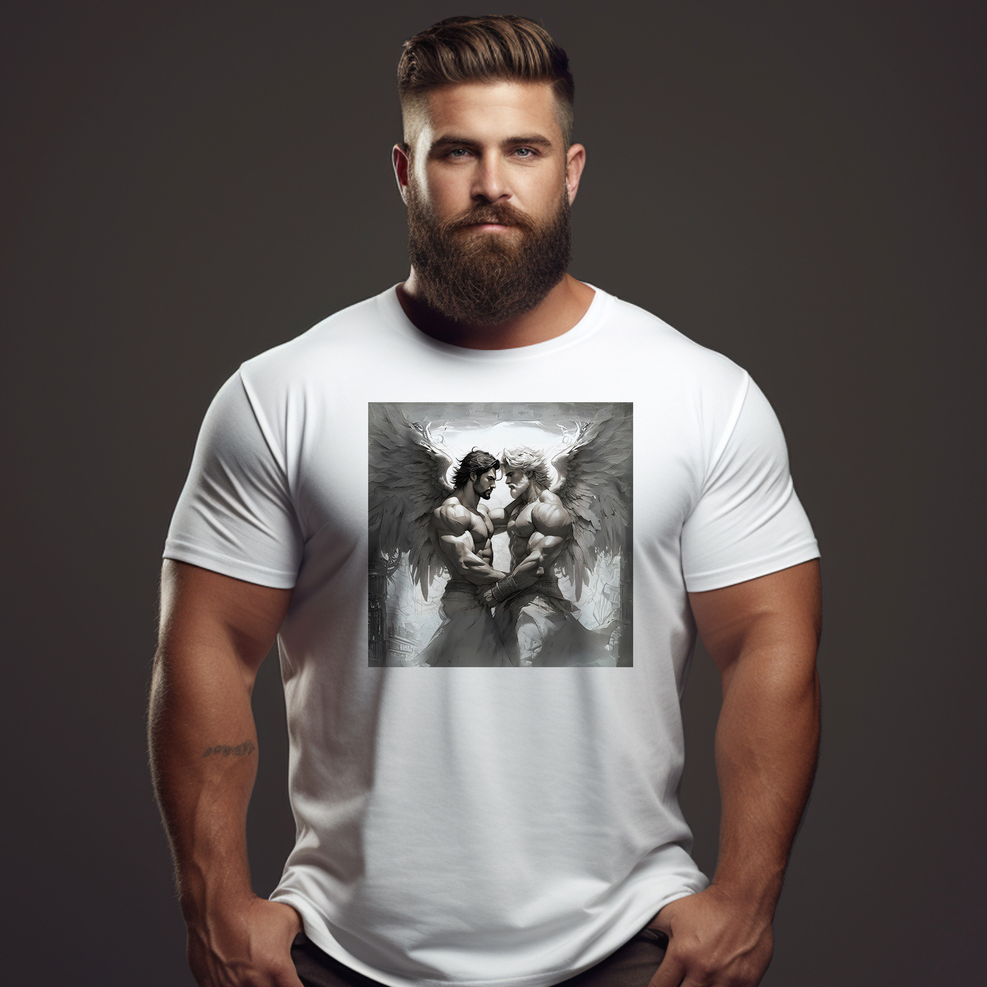 Valentine Angels Tee: Daddy-Boy Edition