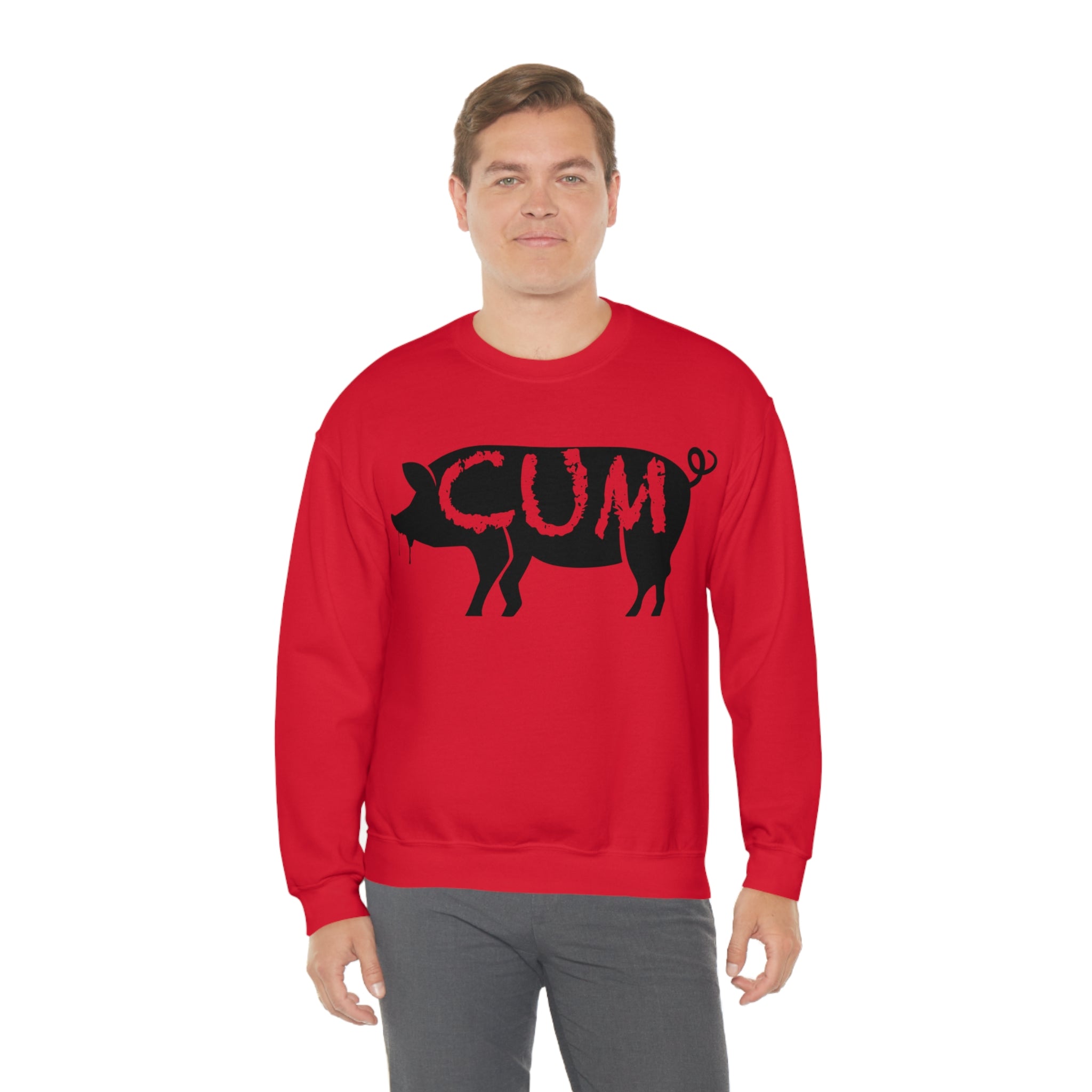 Cum Pig Pullover - Sweatshirt - Twisted Jezebel