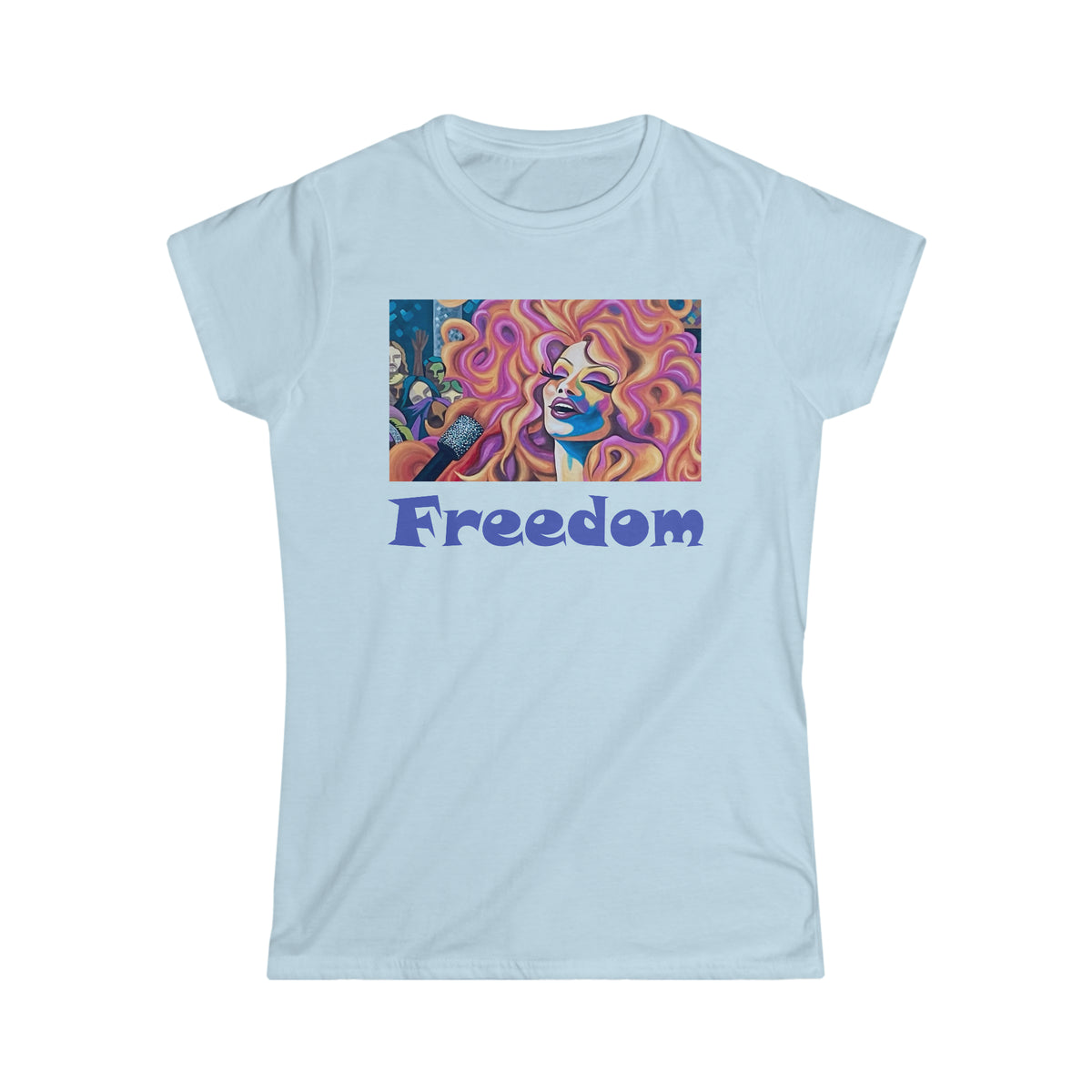 Freedom by India Brooks, Softstyle Tee - Tee - Twisted Jezebel