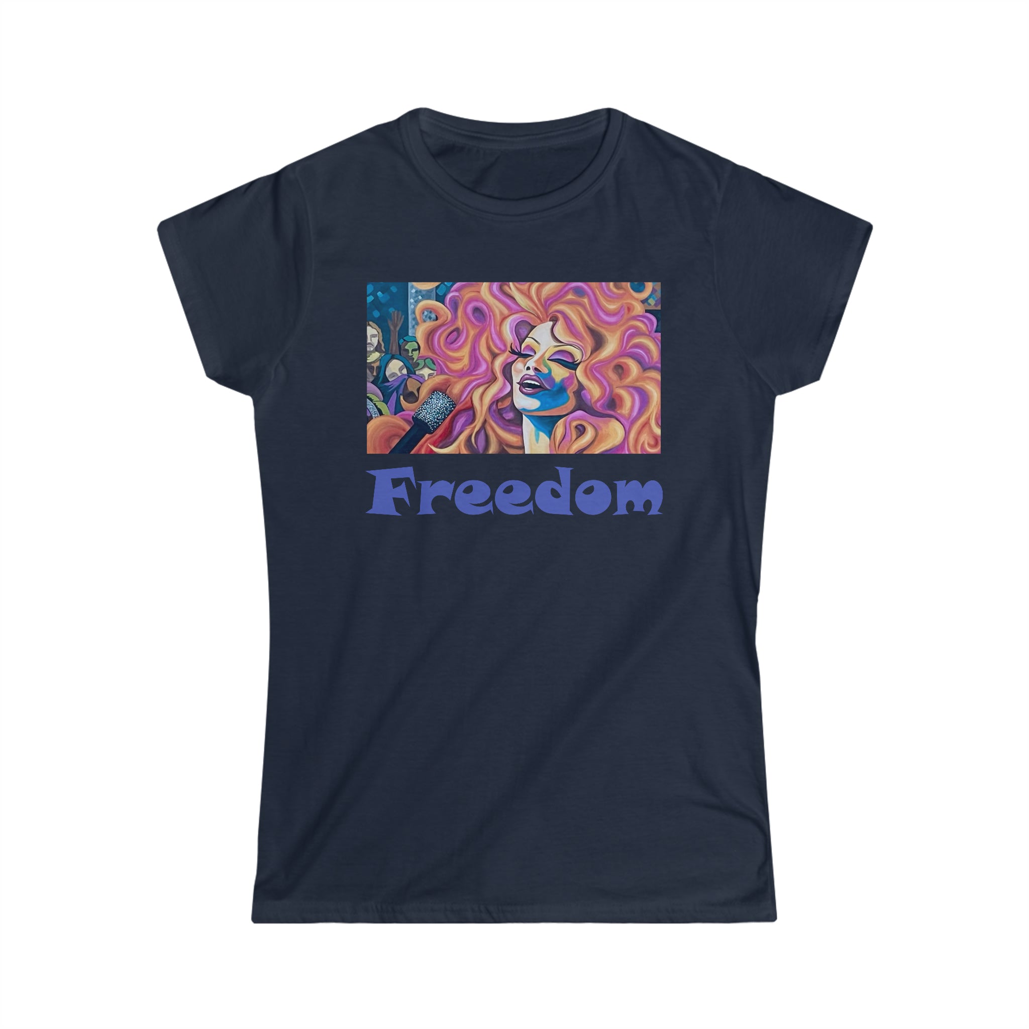 Freedom by India Brooks, Softstyle Tee - Tee - Twisted Jezebel