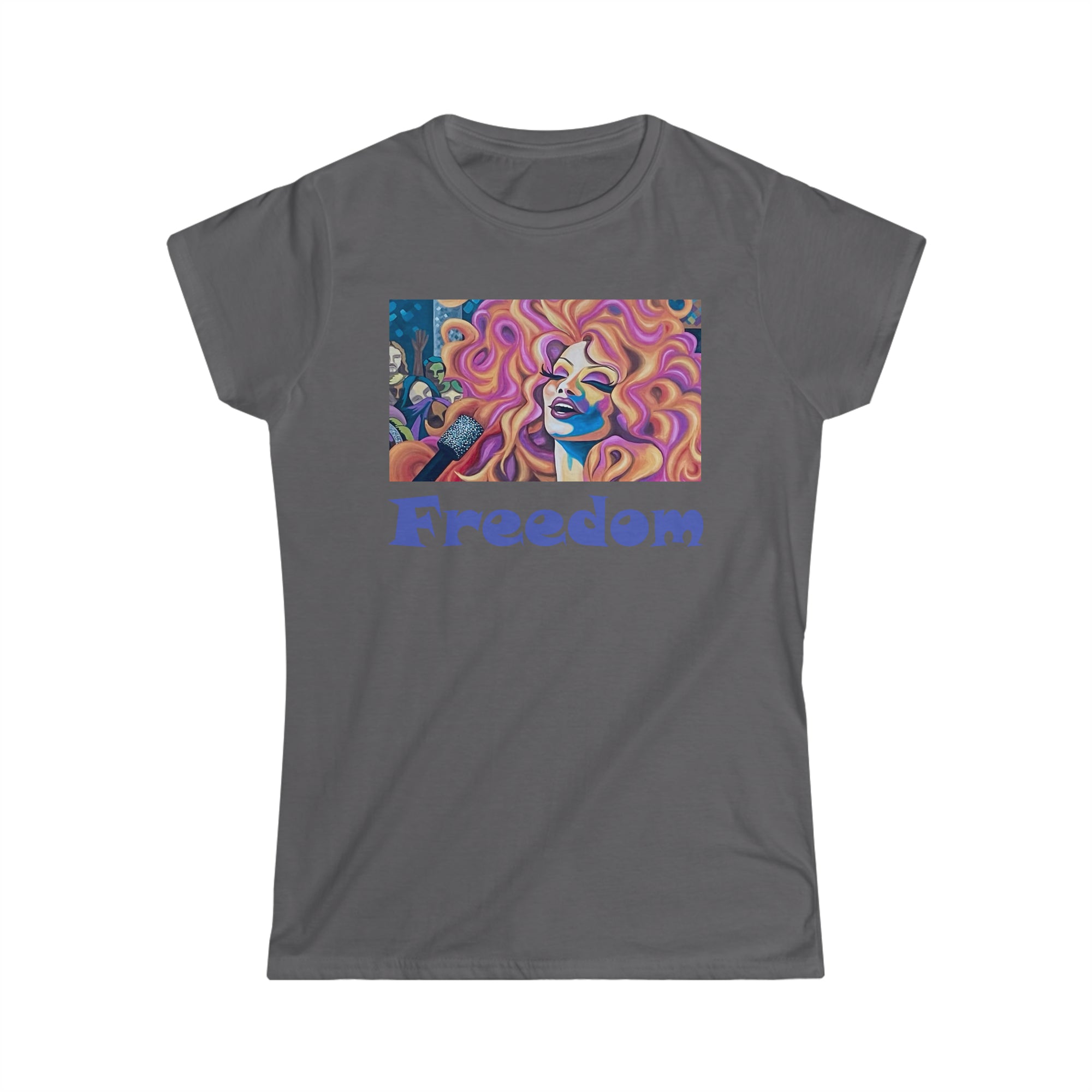 Freedom by India Brooks, Softstyle Tee - Tee - Twisted Jezebel