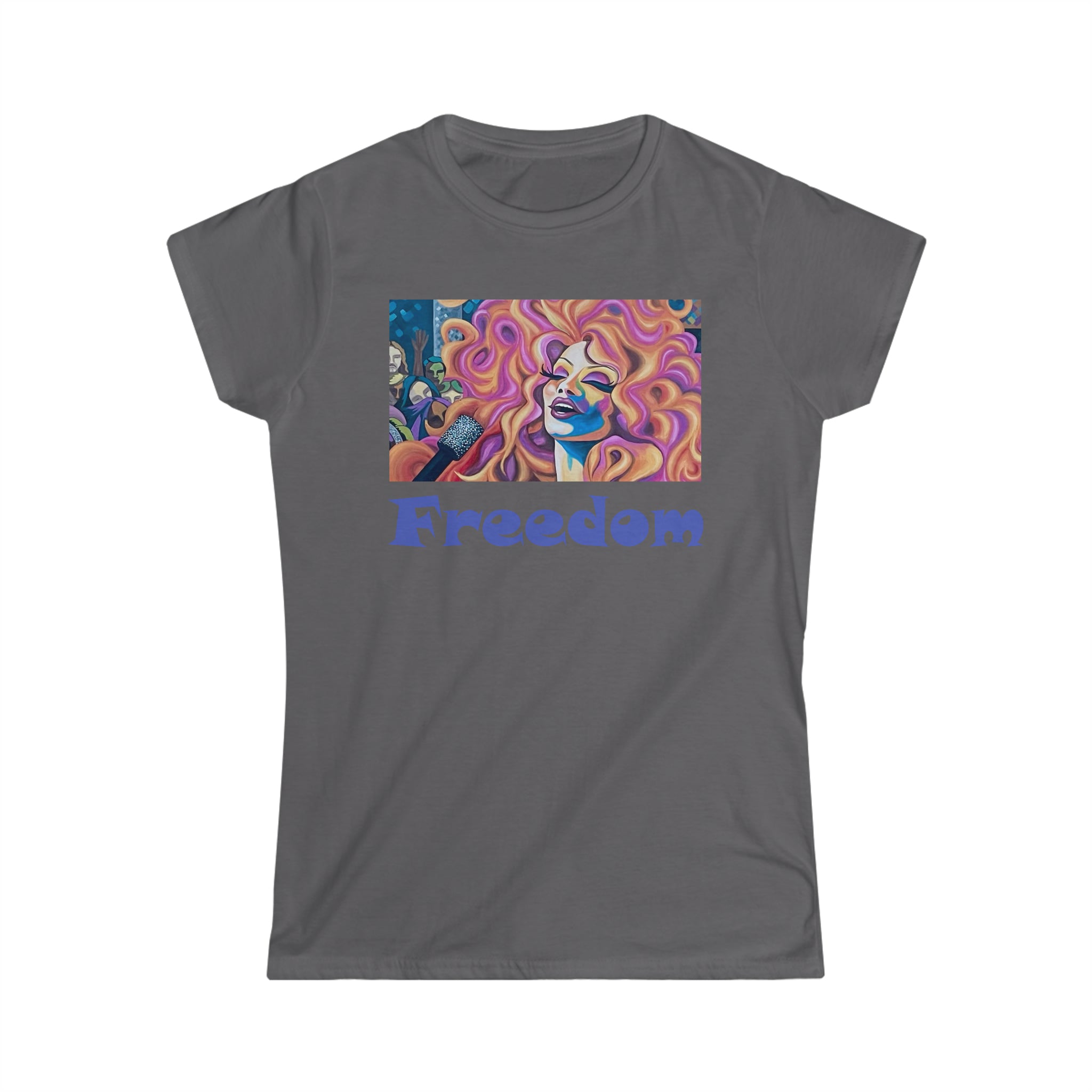 Freedom by India Brooks, Softstyle Tee - Tee - Twisted Jezebel