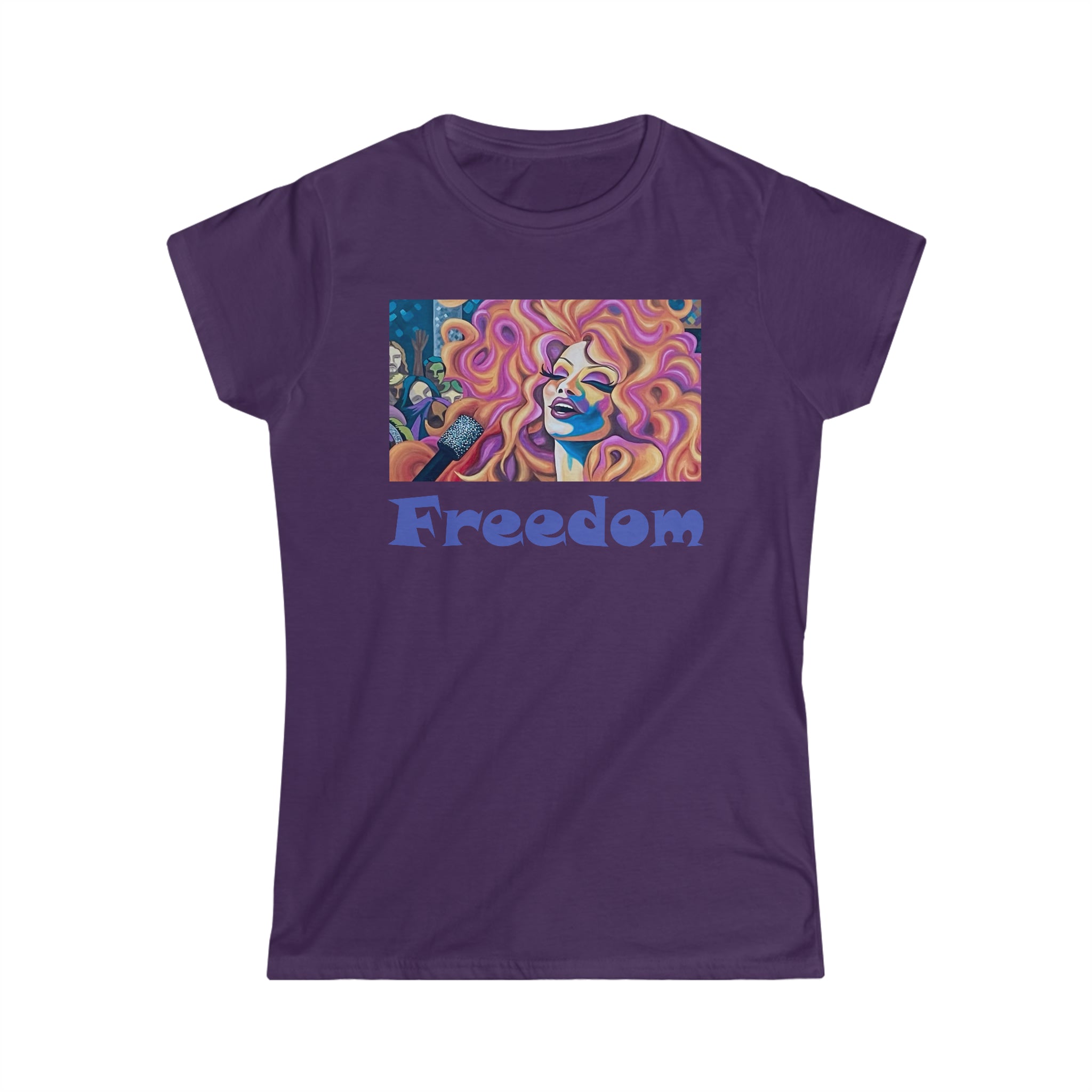 Freedom by India Brooks, Softstyle Tee - Tee - Twisted Jezebel